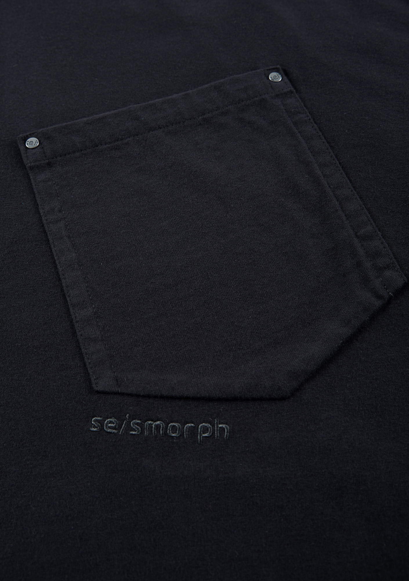 Angled Pocket Oversized T-Shirt Tm124 - Image 10