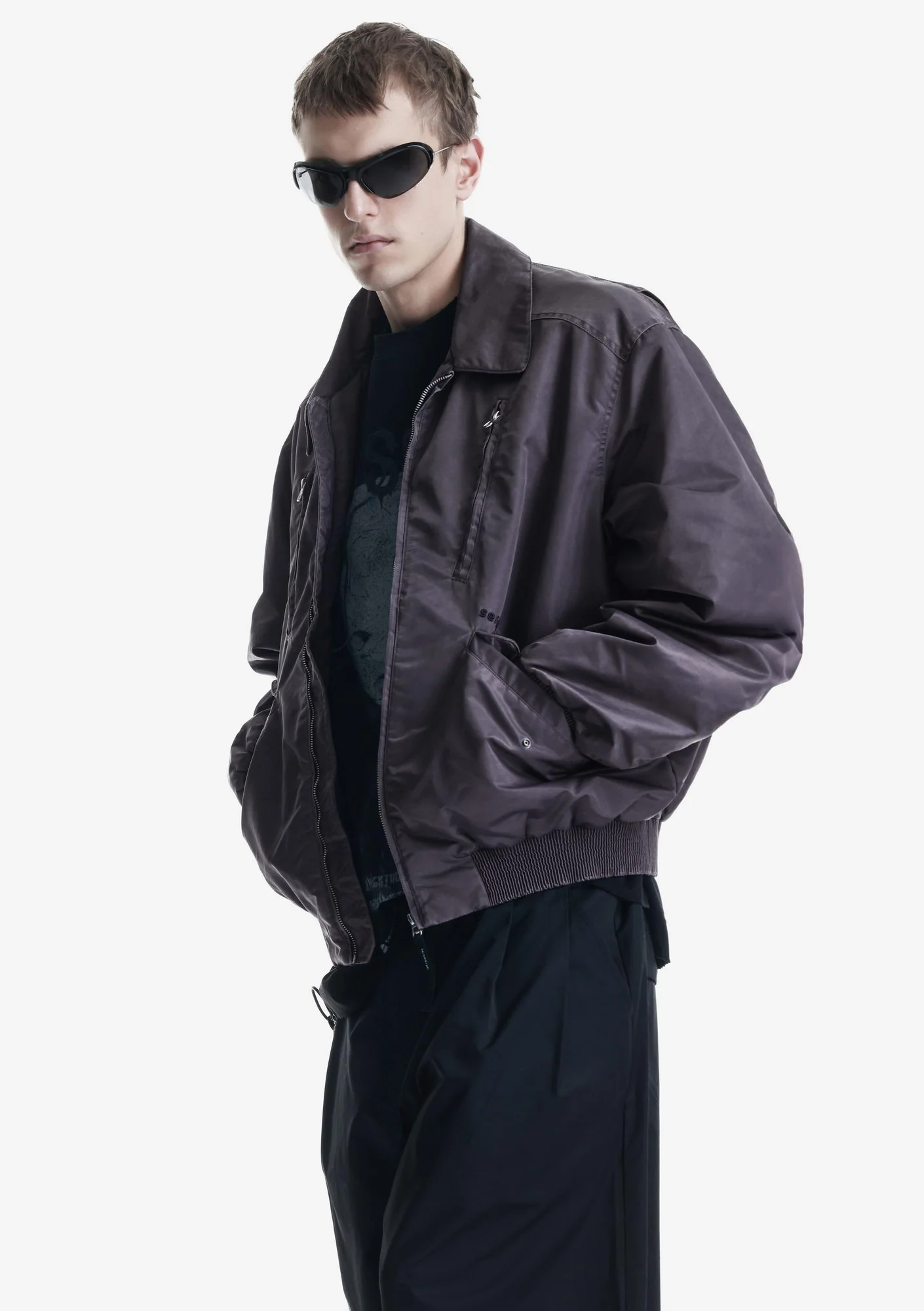 FERMI Bomber Jacket Qu568 - Image 43