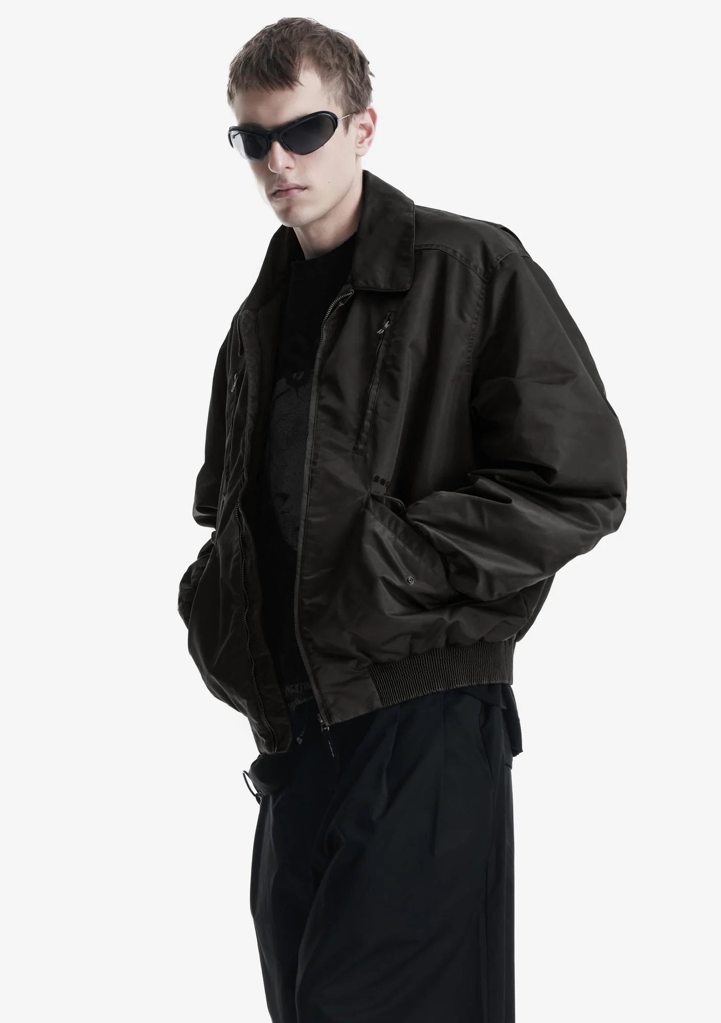 FERMI Bomber Jacket Qu568 - Image 5