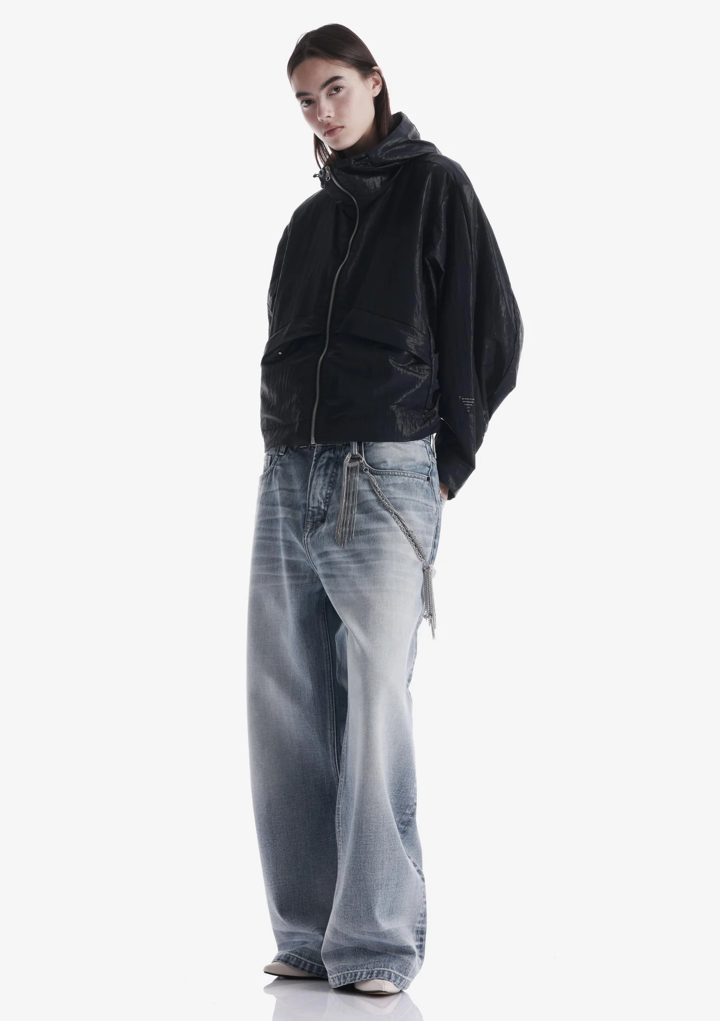 LUVOIR Cropped Field Jacket Qw570 - Image 4