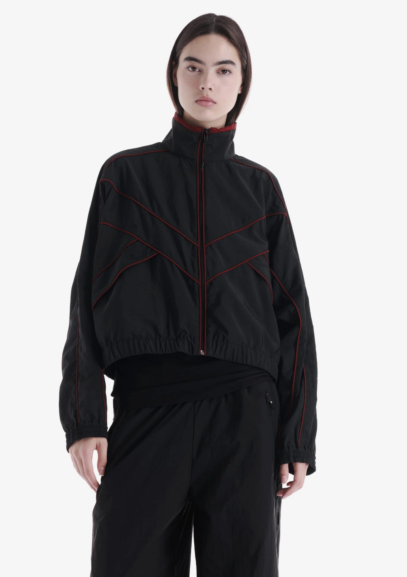 SEMERU Cropped Track Jacket Nw78 - Image 6