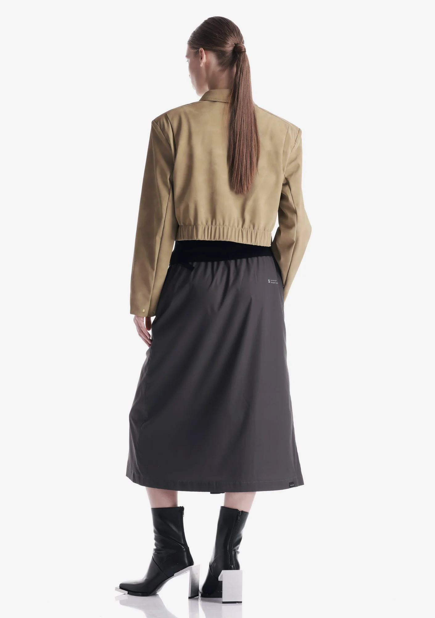 AXIS Eco Suede Cropped Jacket Qw576 - Image 19