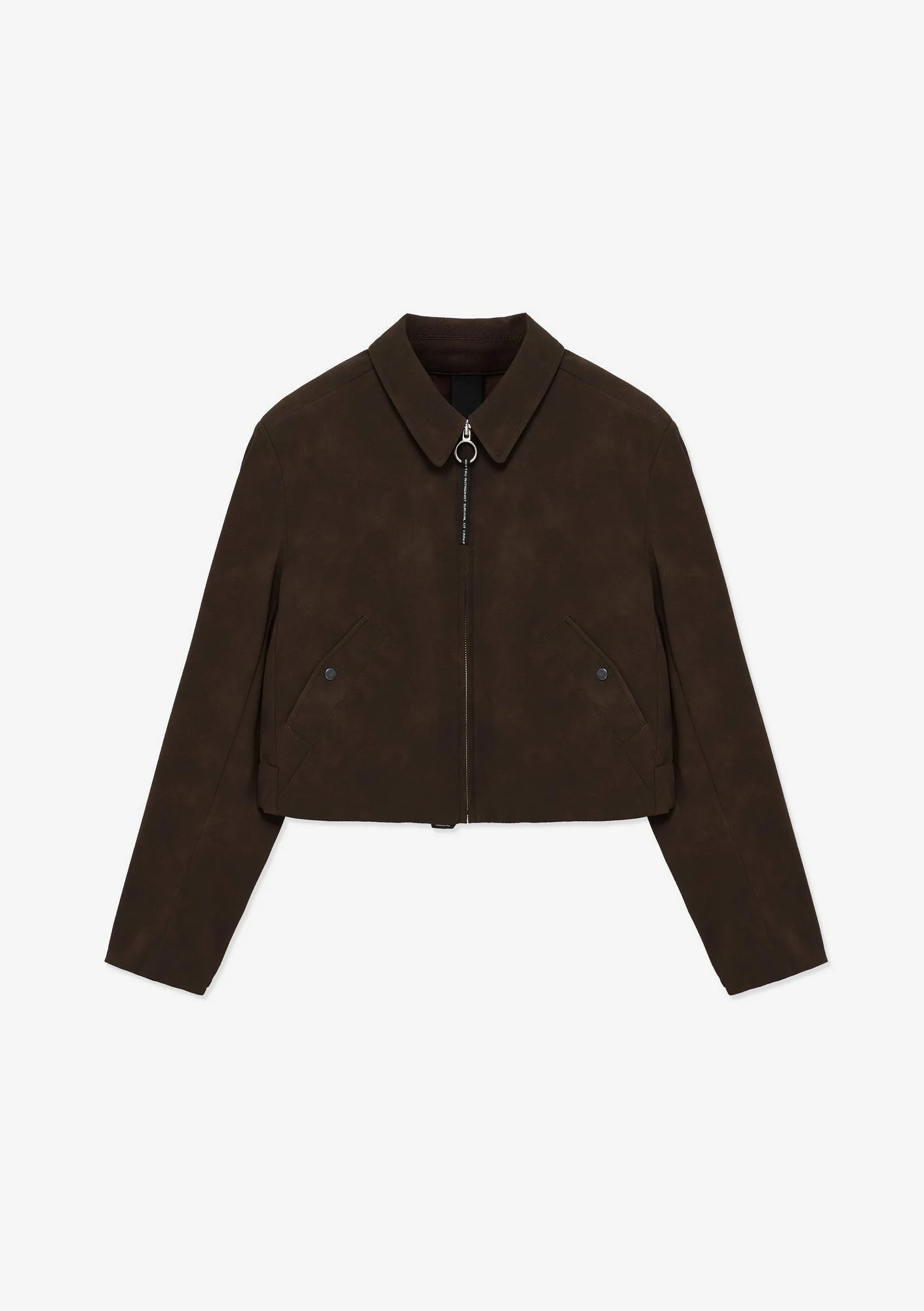 AXIS Eco Suede Cropped Jacket Qw576 - Image 7