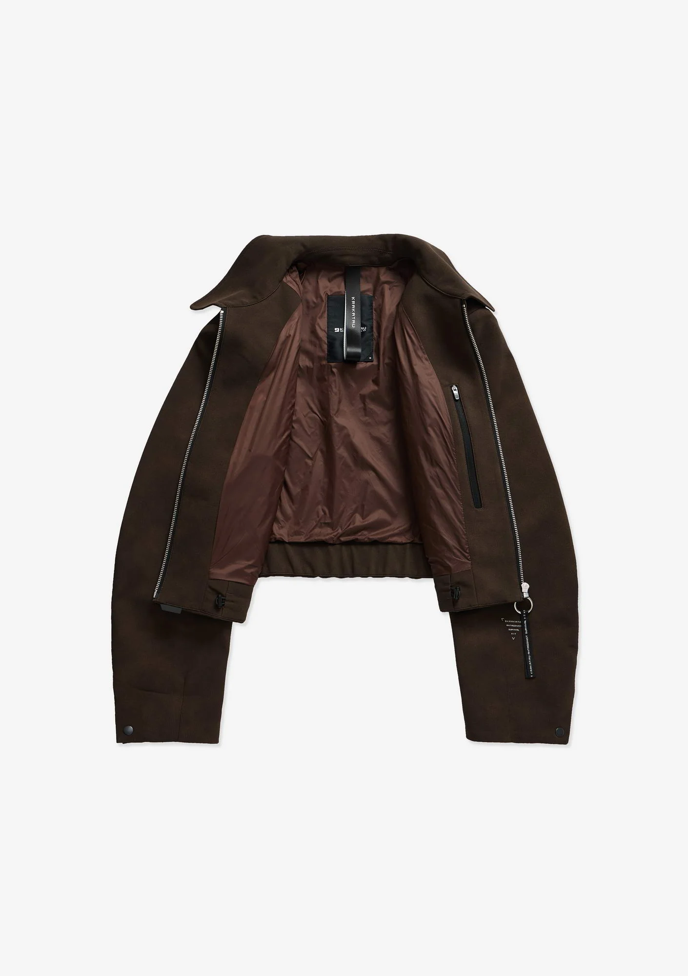 AXIS Eco Suede Cropped Jacket Qw576 - Image 8