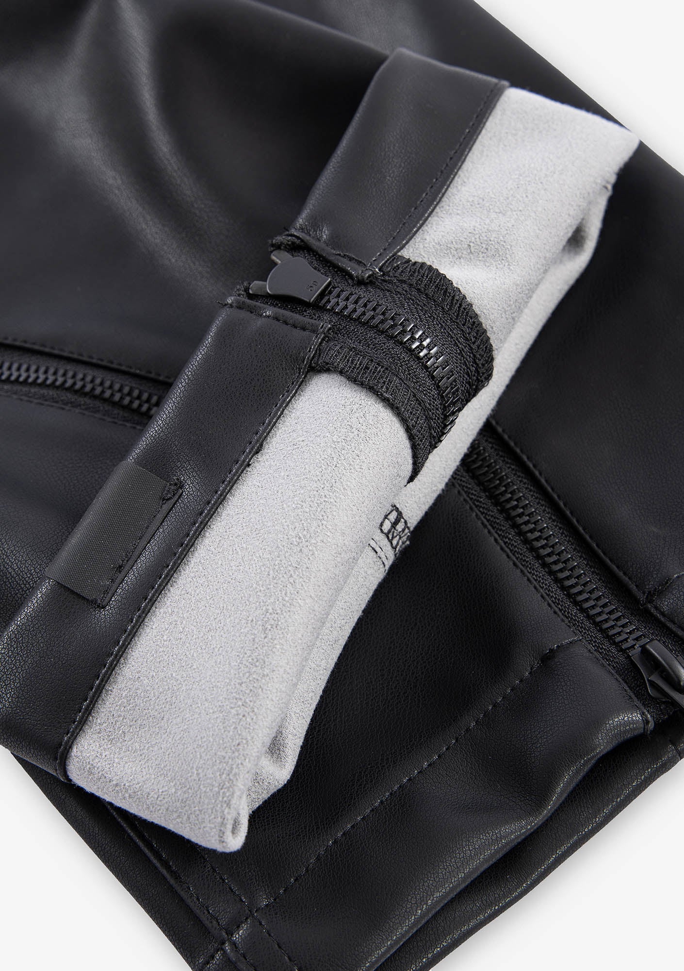 VINT Faux Leather Pants Rm216 - Image 11