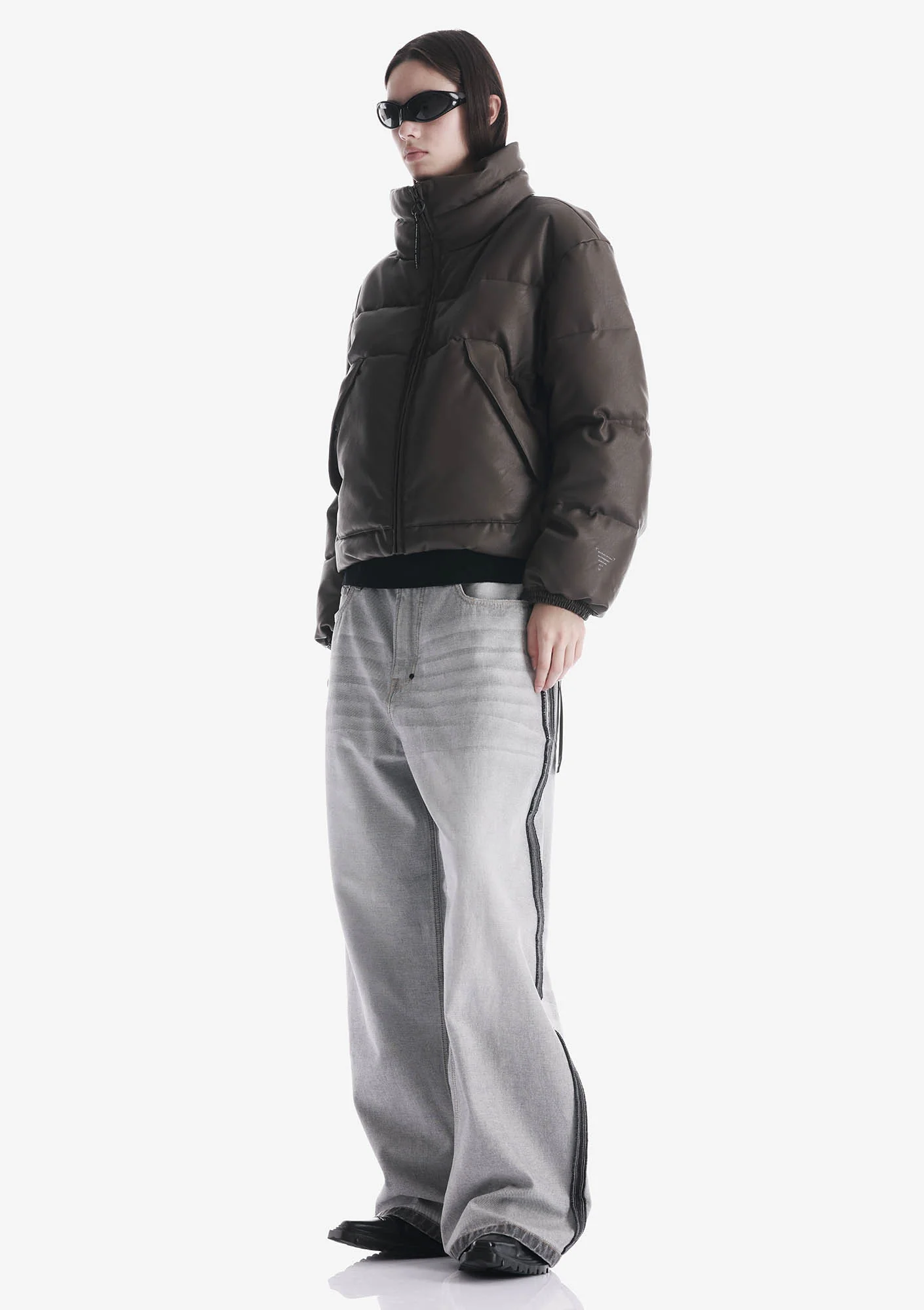 NARWARU Faux Leather Puffer Qw543 - Image 22