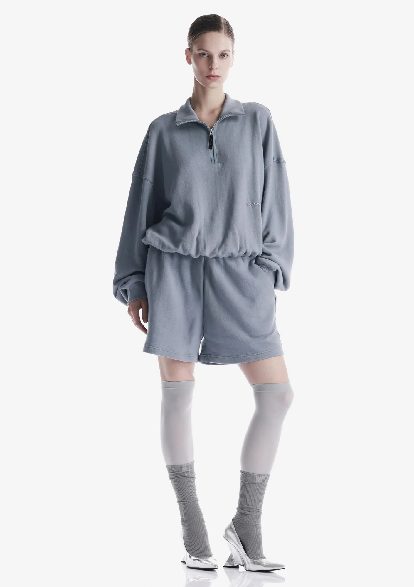 FRISSON Half-Zip Sweatshirt Fw123 - Image 15