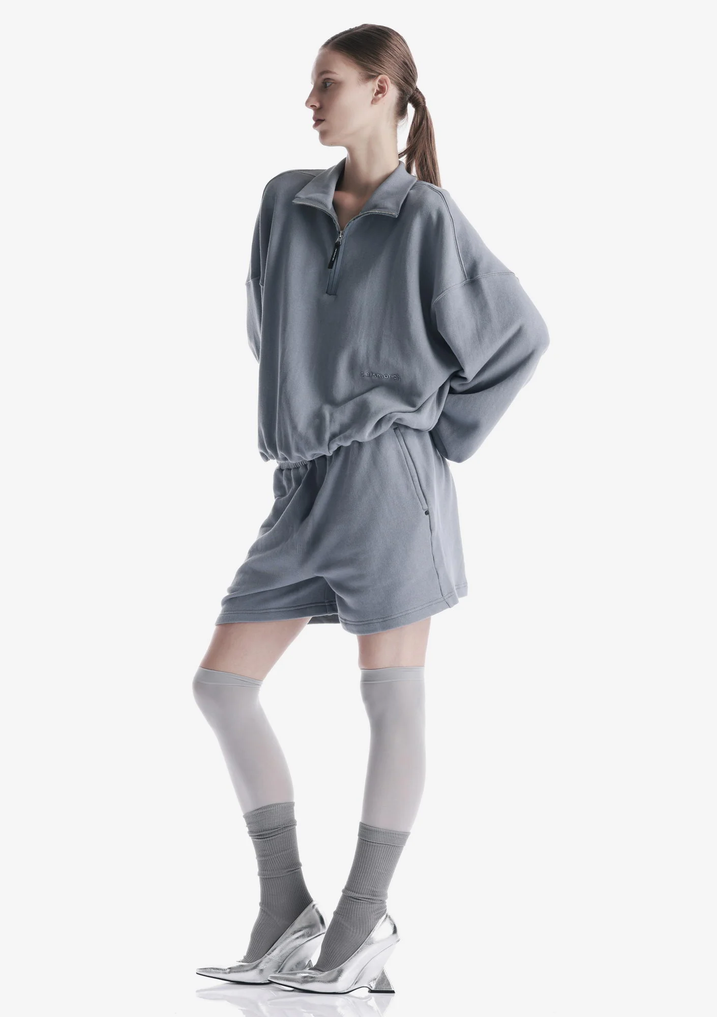 FRISSON Half-Zip Sweatshirt Fw123 - Image 17