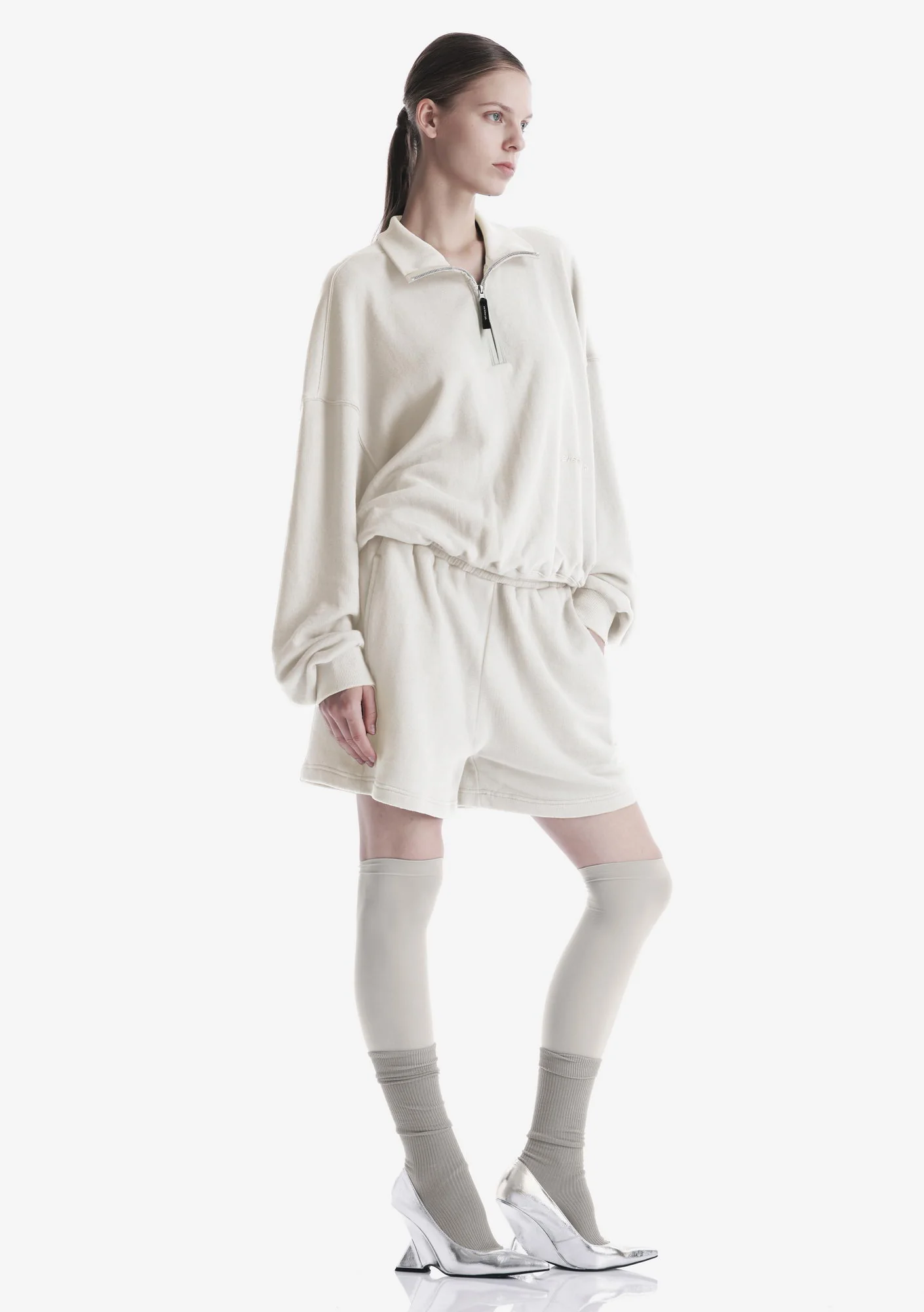 FRISSON Half-Zip Sweatshirt Fw123 - Image 3