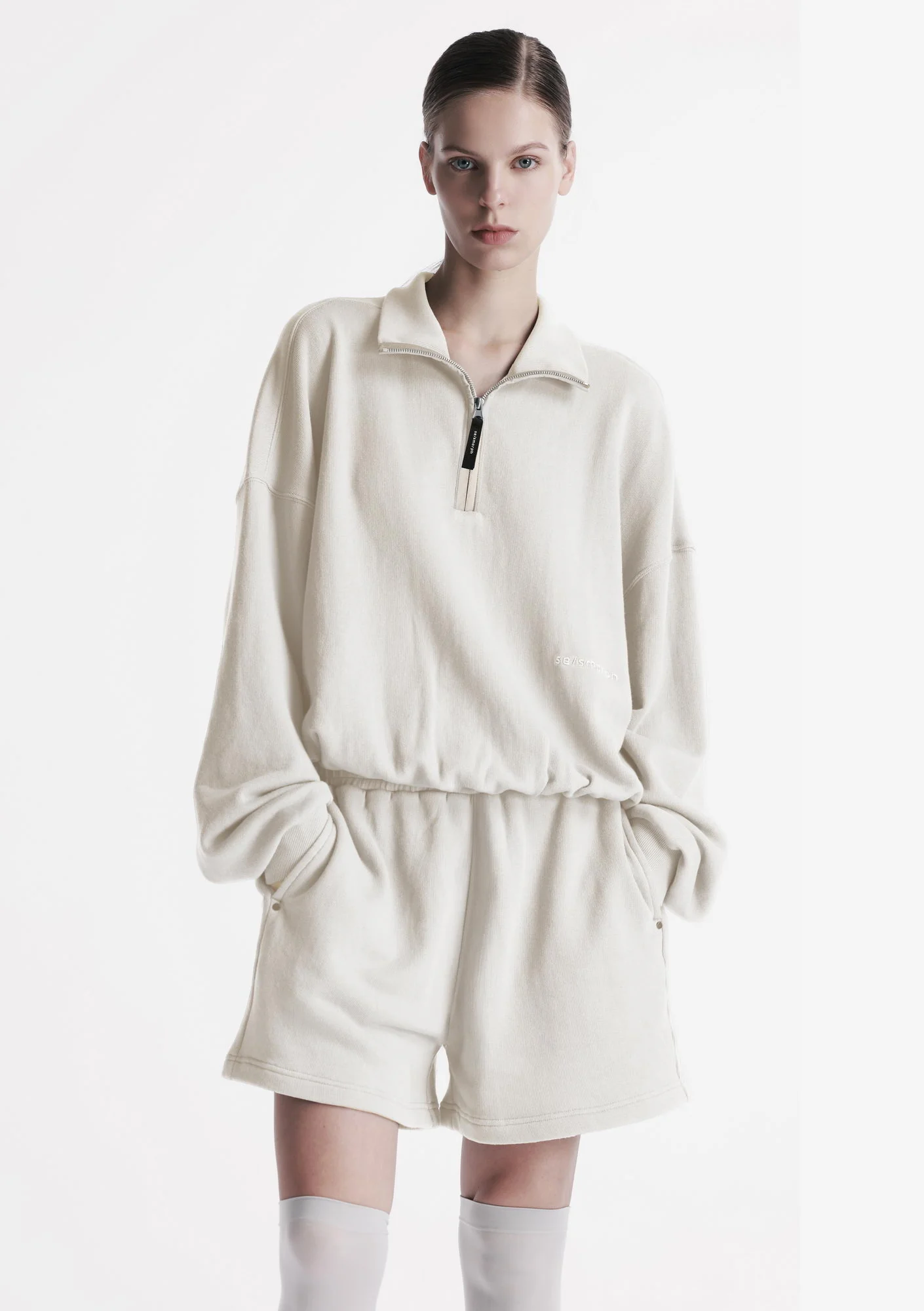 FRISSON Half-Zip Sweatshirt Fw123 - Image 6