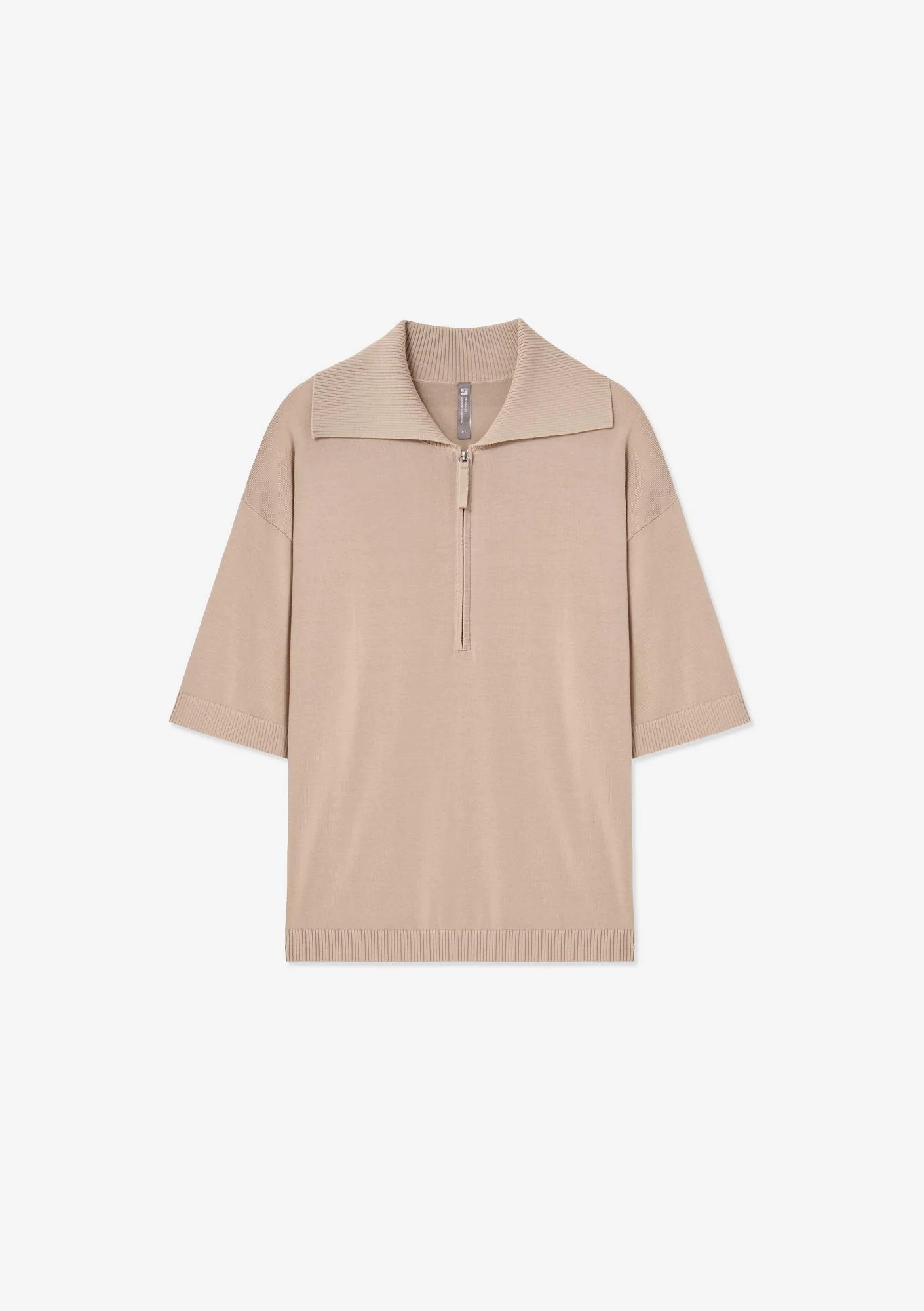 THETA Half-Zippered Polo Shirt Sw45 - Image 33
