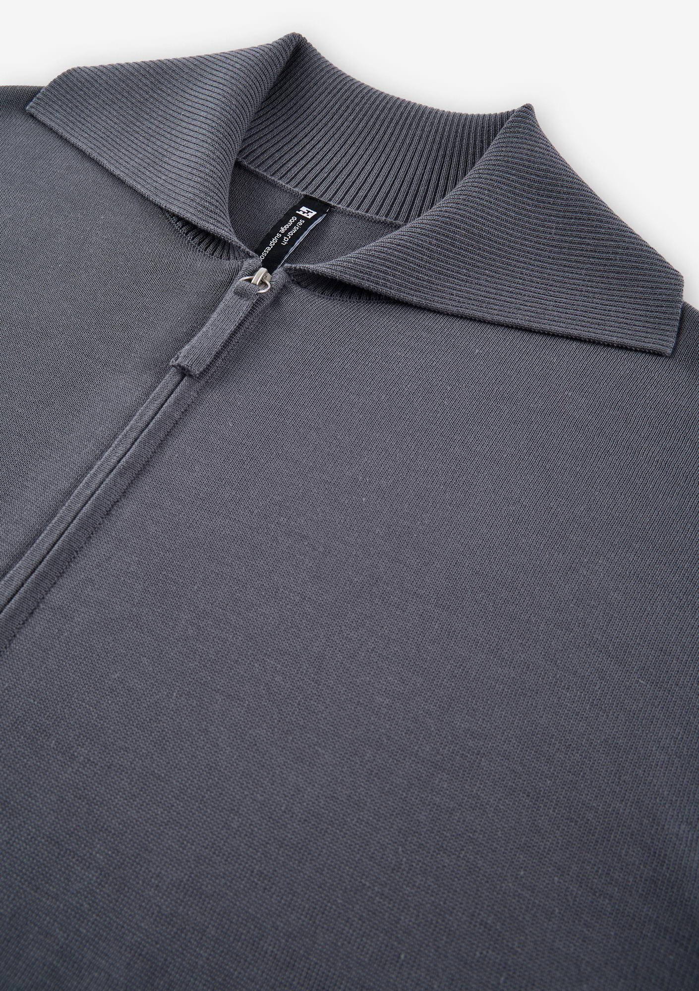 THETA Half-Zippered Polo Shirt Sw45 - Image 9