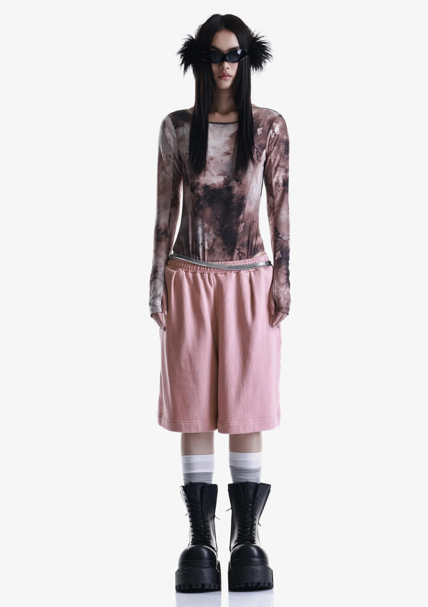 MELLOW Jersey Longline Shorts Rw240 - Image 26
