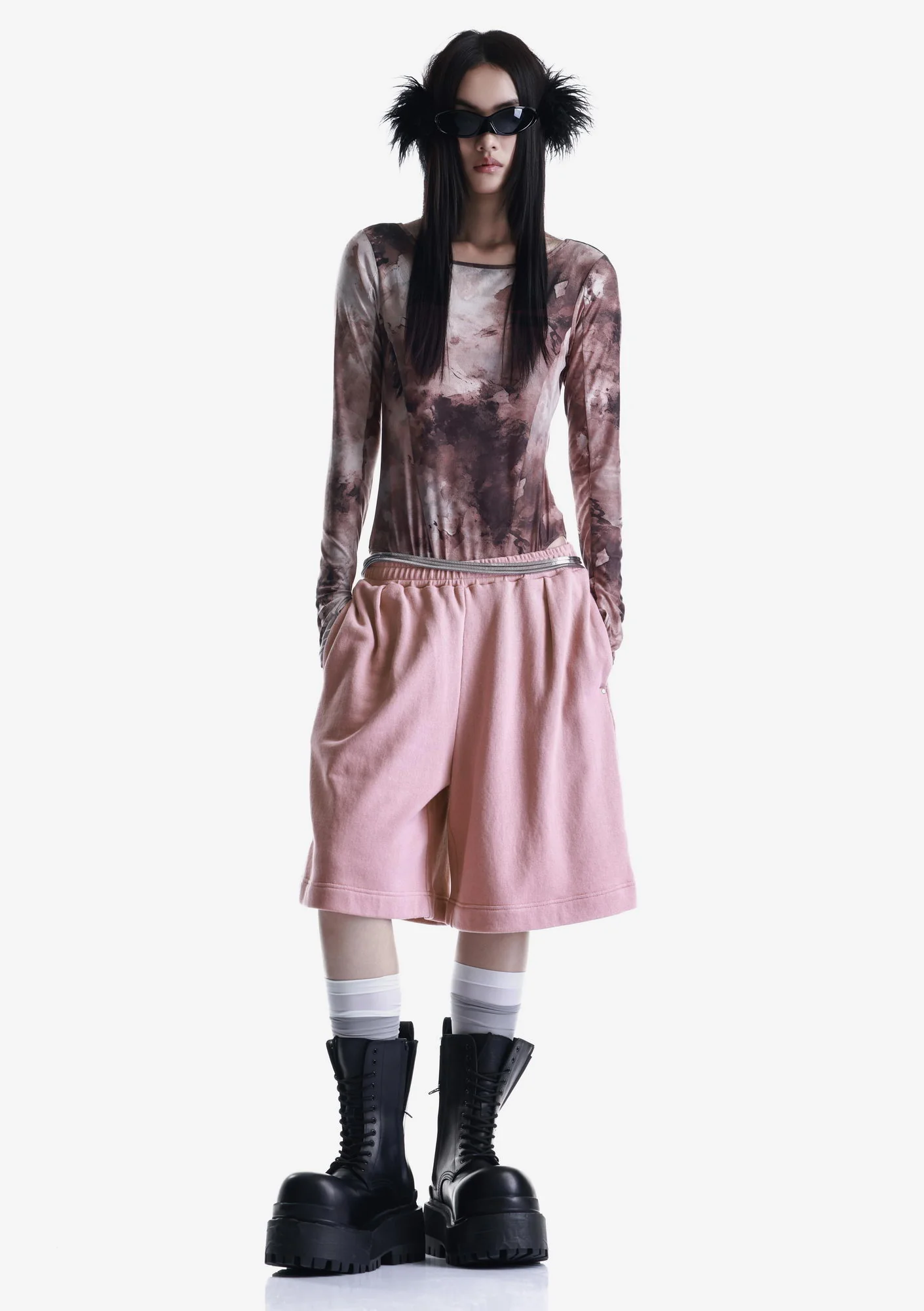 MELLOW Jersey Longline Shorts Rw240 - Image 27