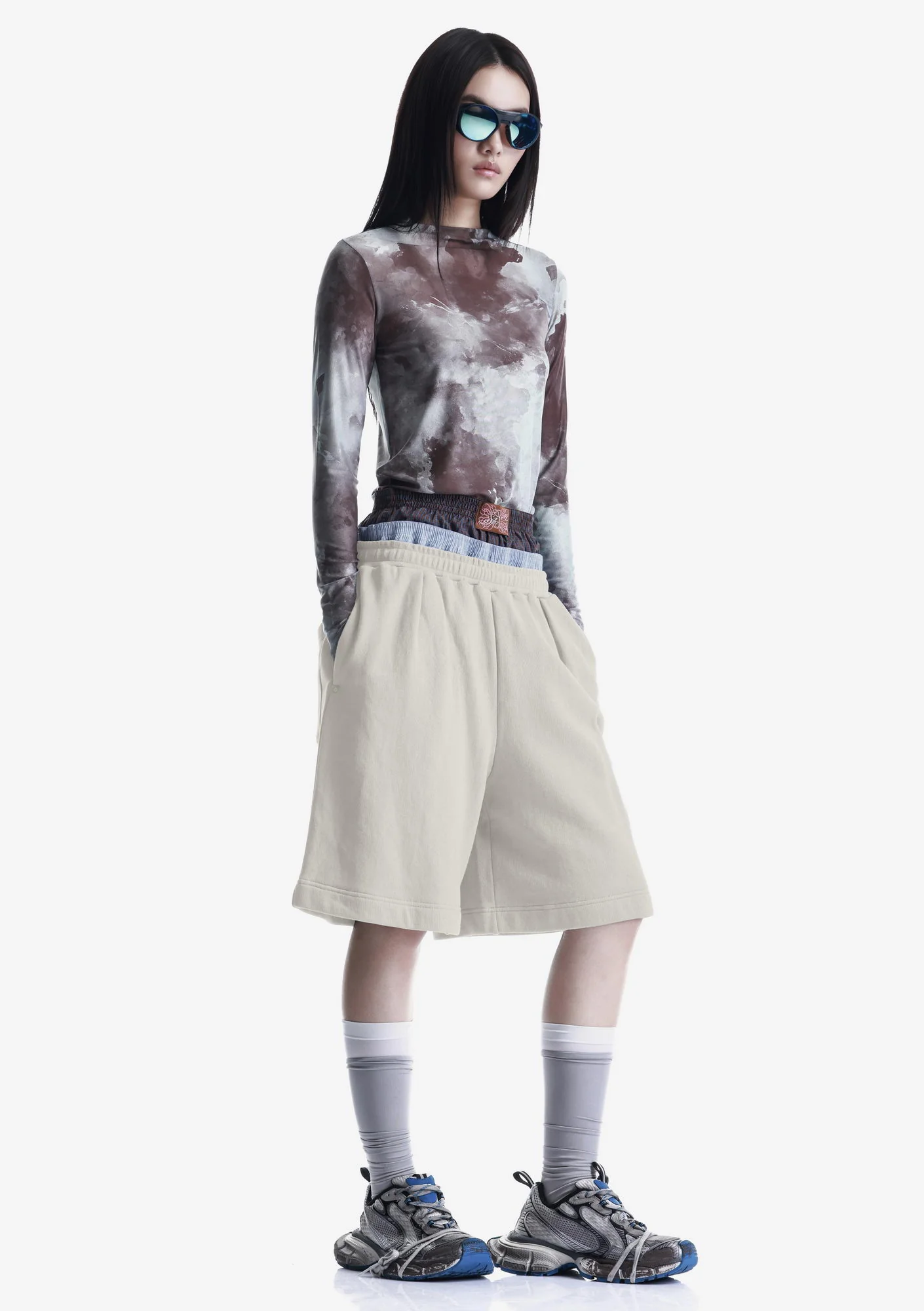 MELLOW Jersey Longline Shorts Rw240 - Image 3