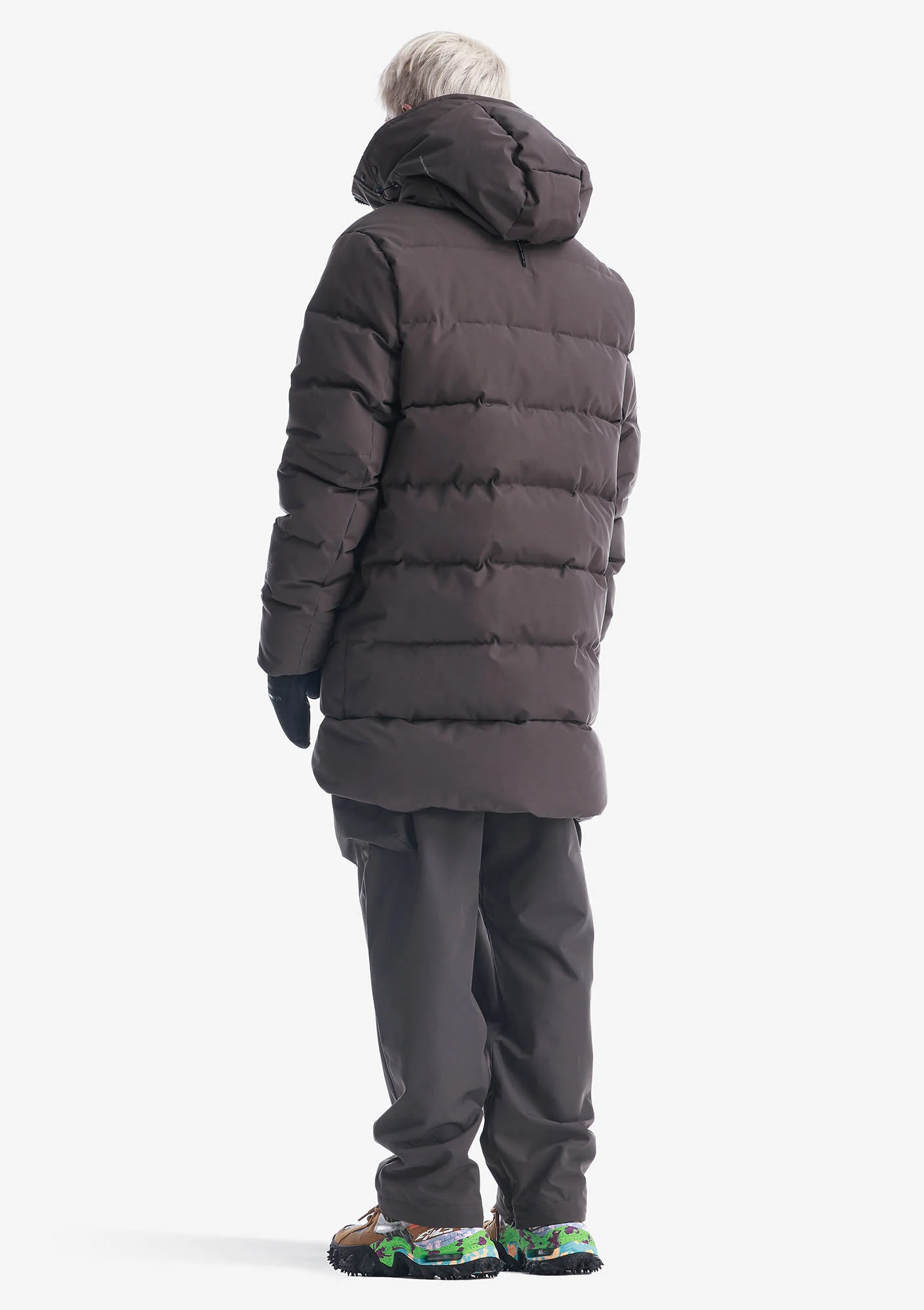 STROFO Long Down Jacket Qm562 - Image 21
