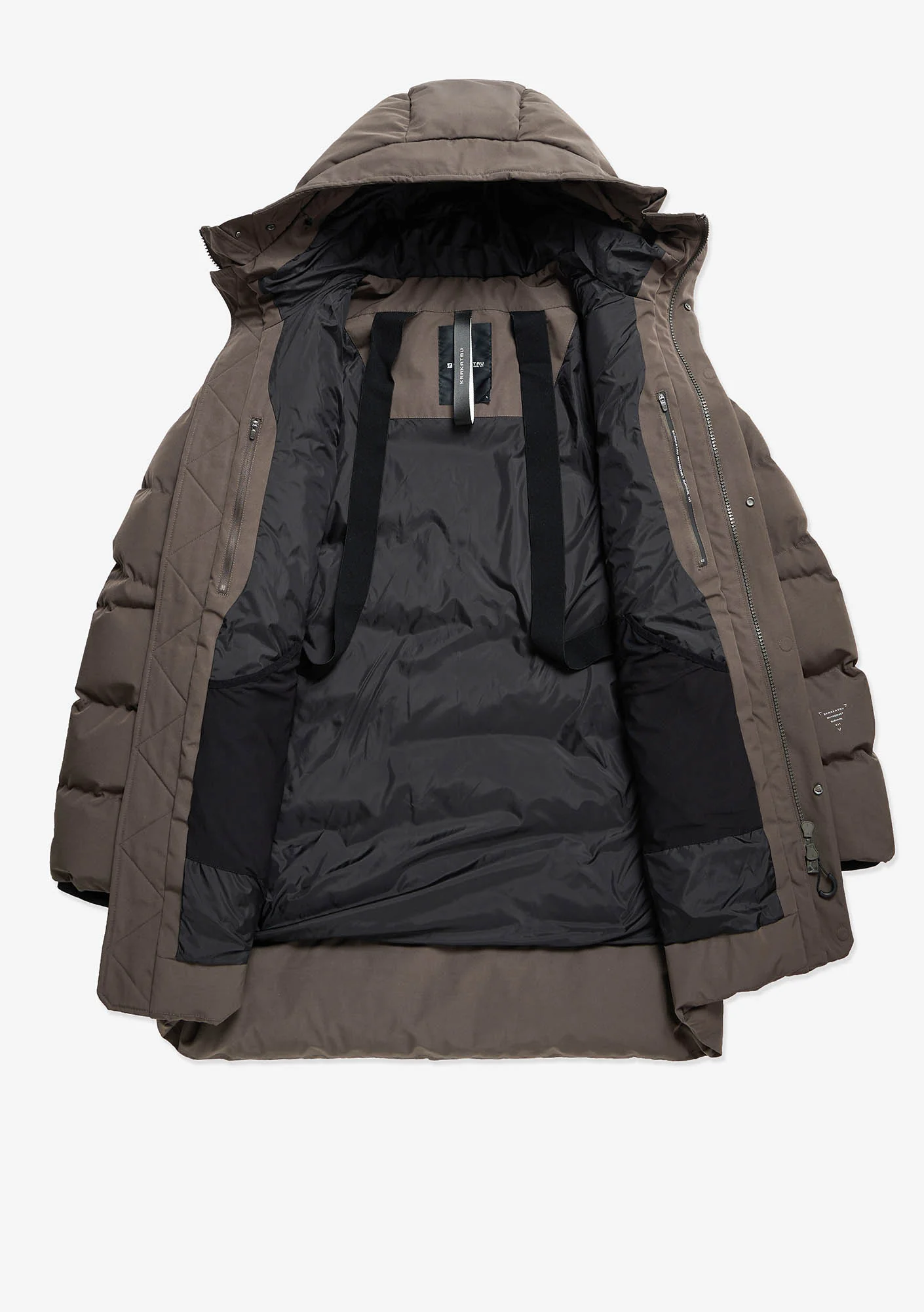 STROFO Long Down Jacket Qm562 - Image 26