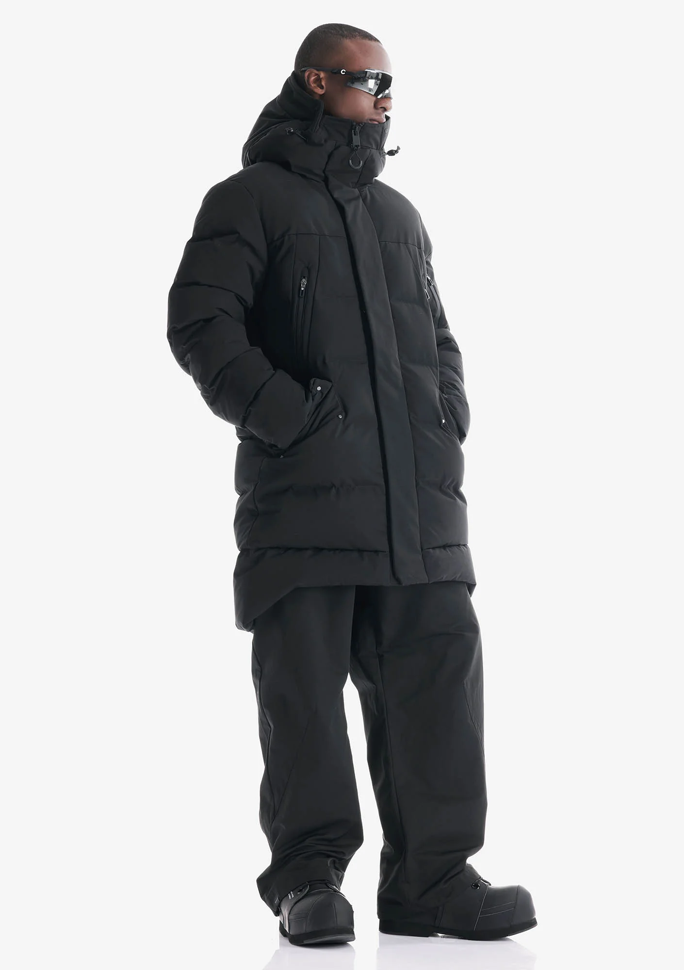 STROFO Long Down Jacket Qm562 - Image 3