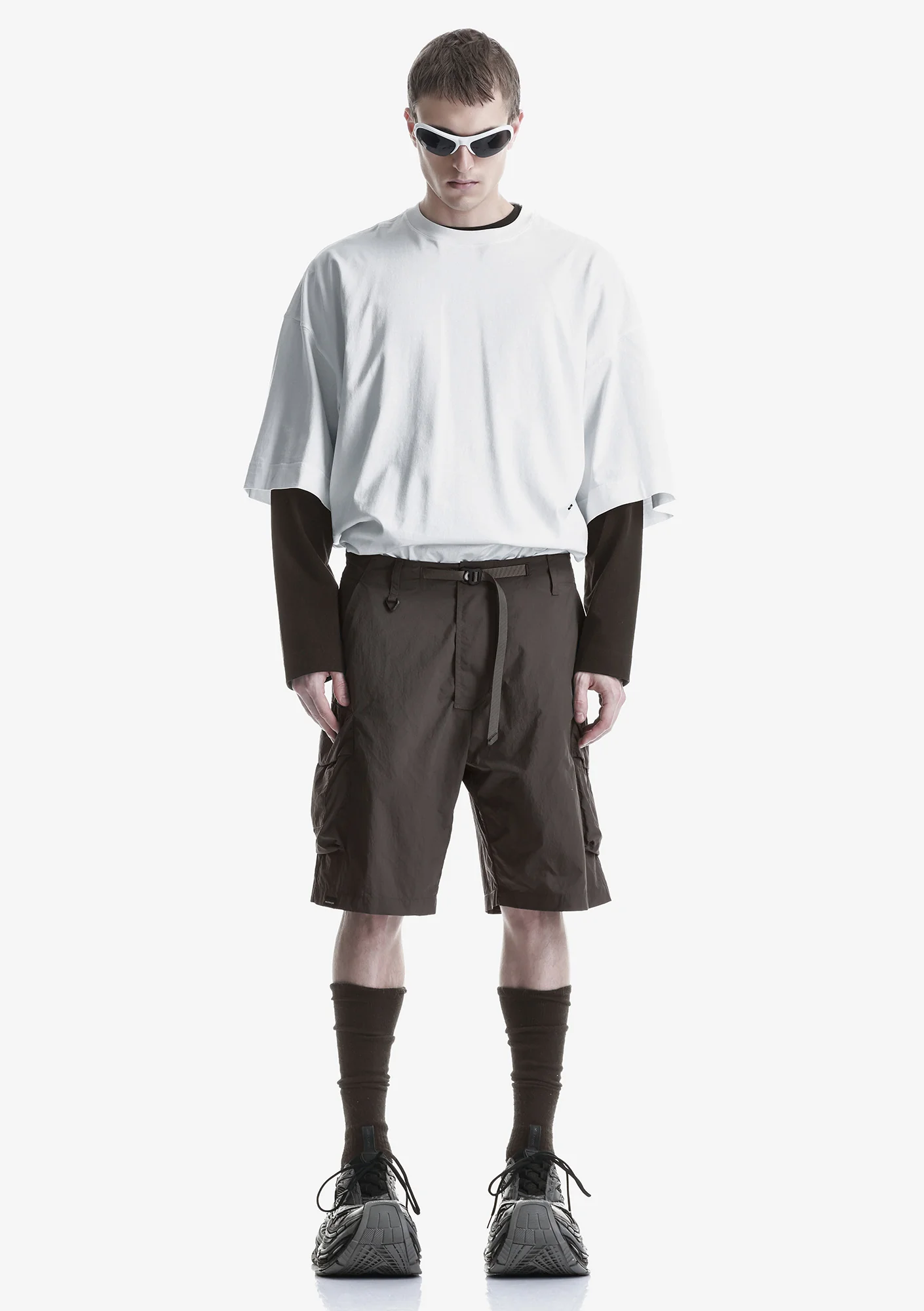 VANTH Loose Fit Cargo Short Pants Rm233 - Image 14