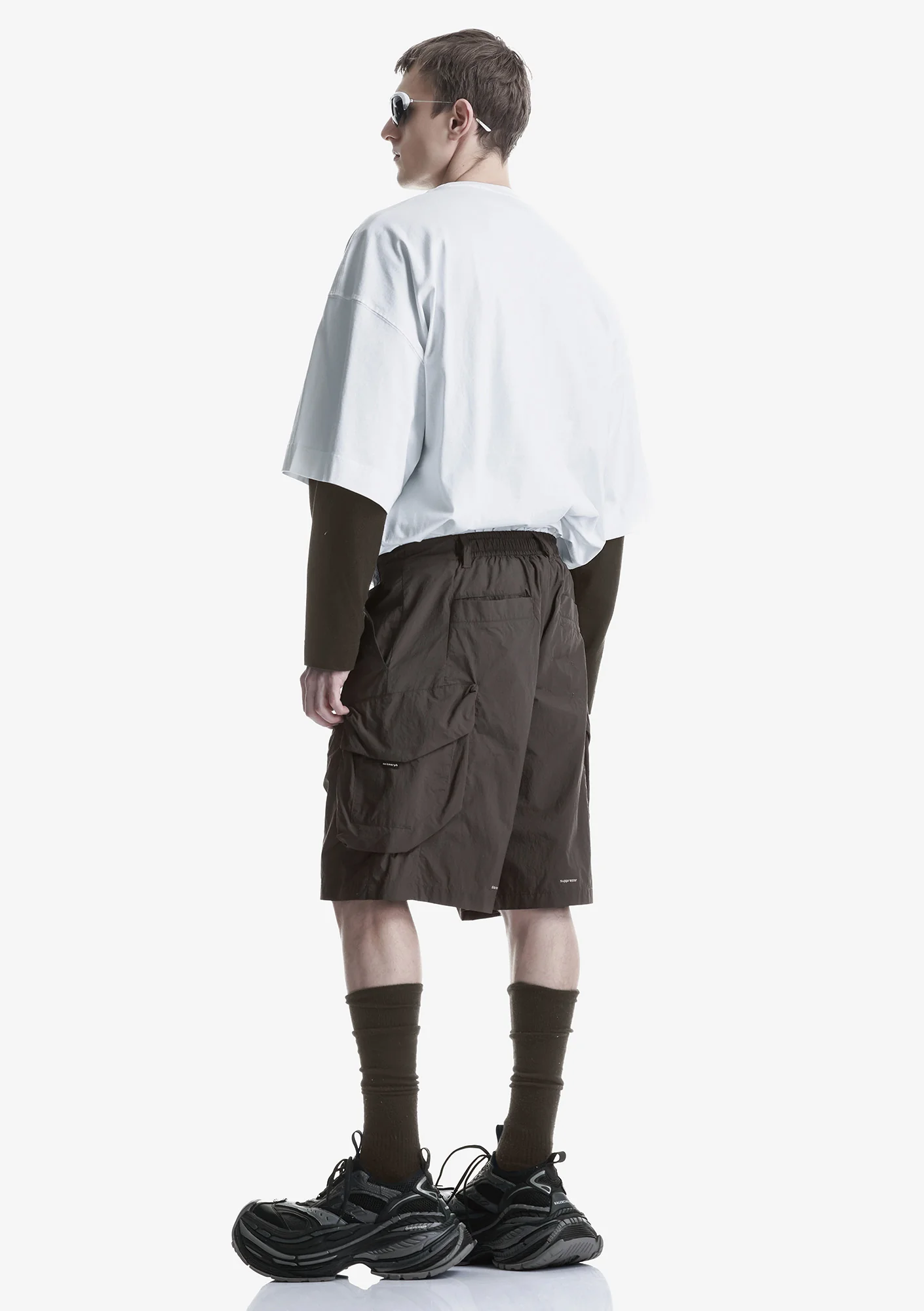 VANTH Loose Fit Cargo Short Pants Rm233 - Image 17