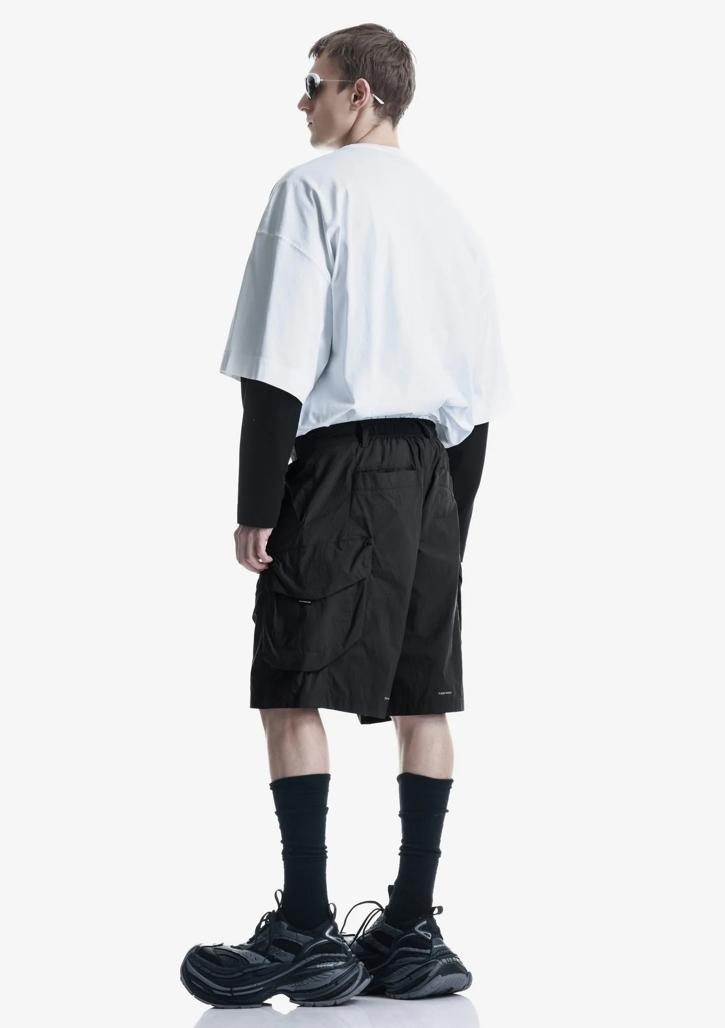 VANTH Loose Fit Cargo Short Pants Rm233 - Image 29
