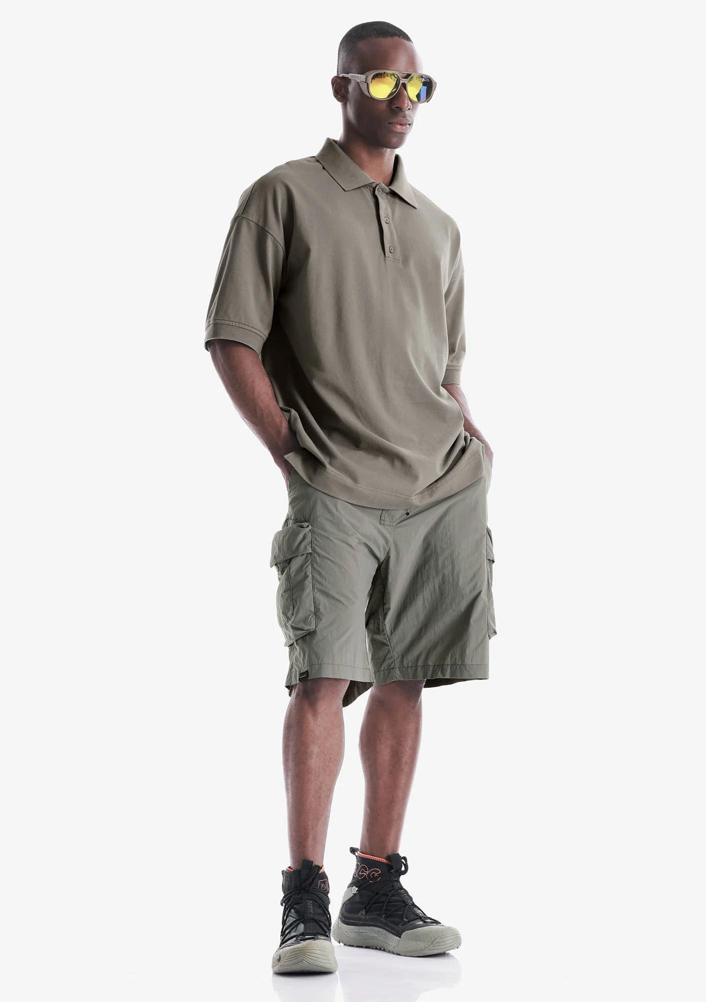 VANTH Loose Fit Cargo Short Pants Rm233 - Image 3