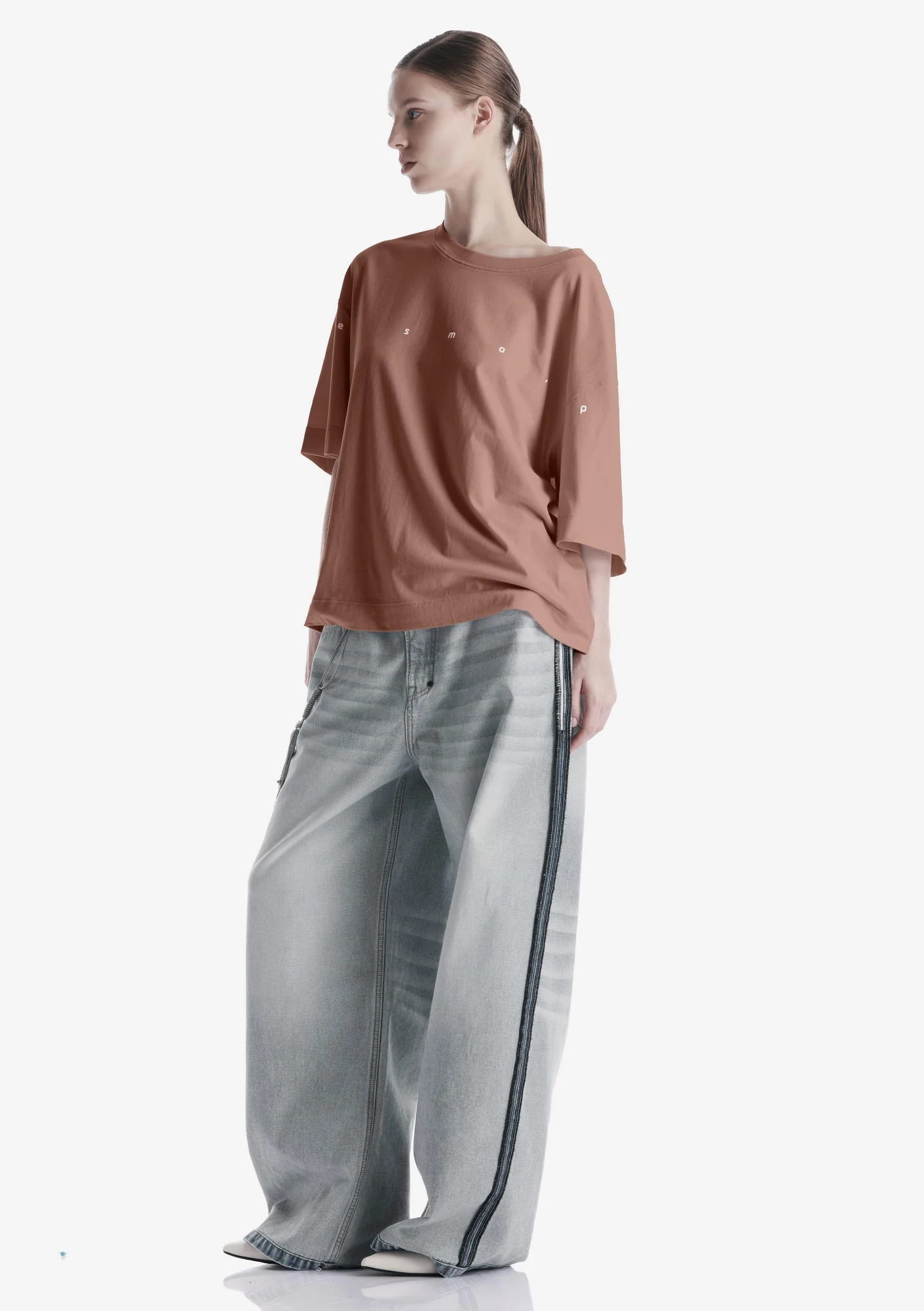 Relaxed Fit T-Shirt Tw144 - Image 38