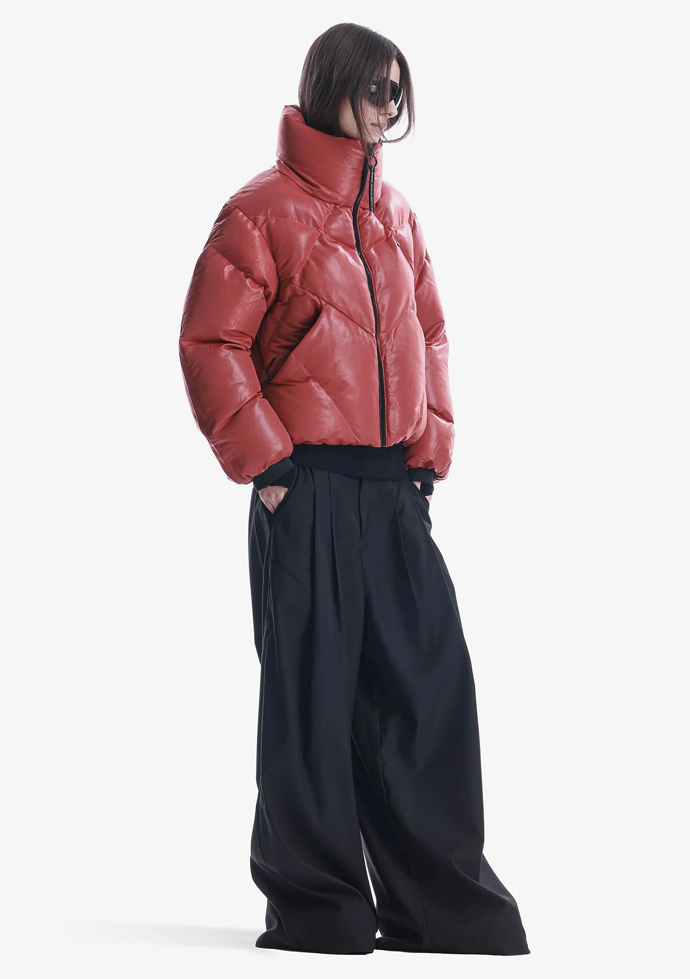 NEBULA Short Puffer Jacket Qw531 - Image 21