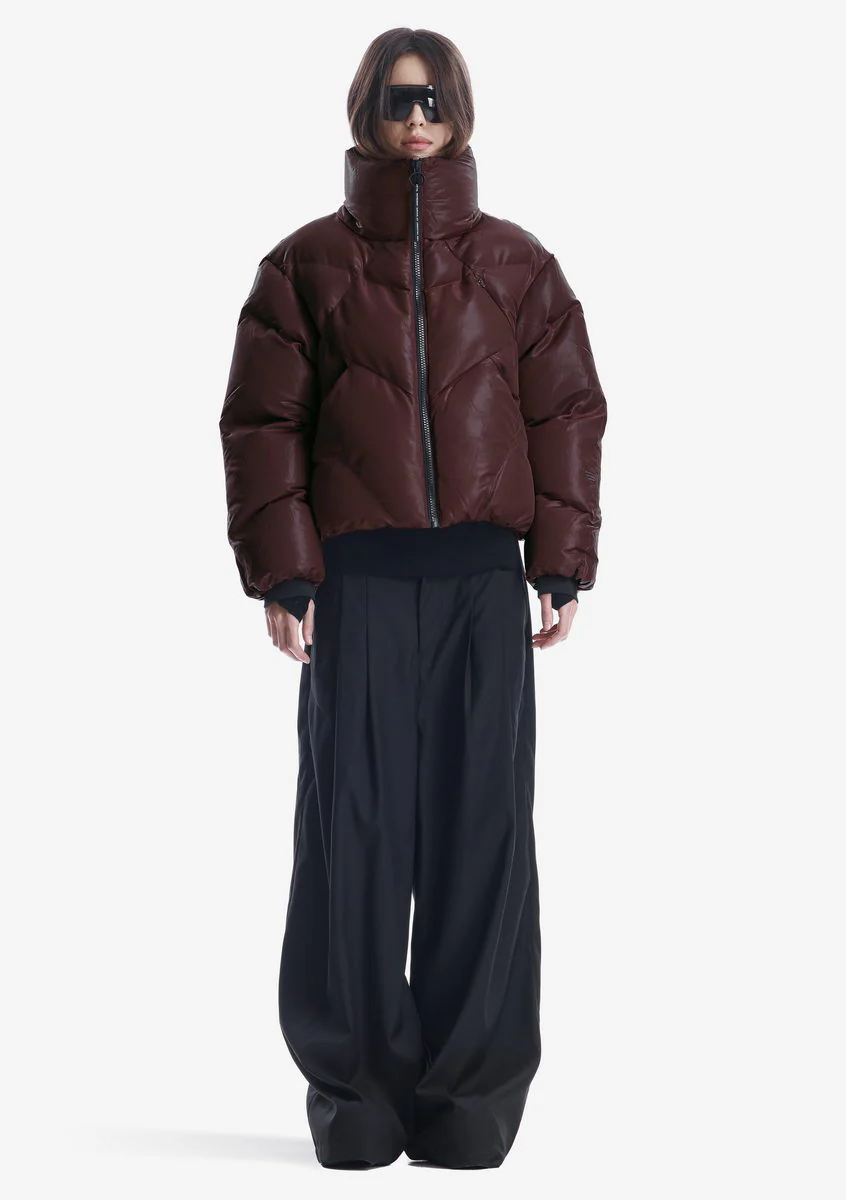 NEBULA Short Puffer Jacket Qw531 - Image 38