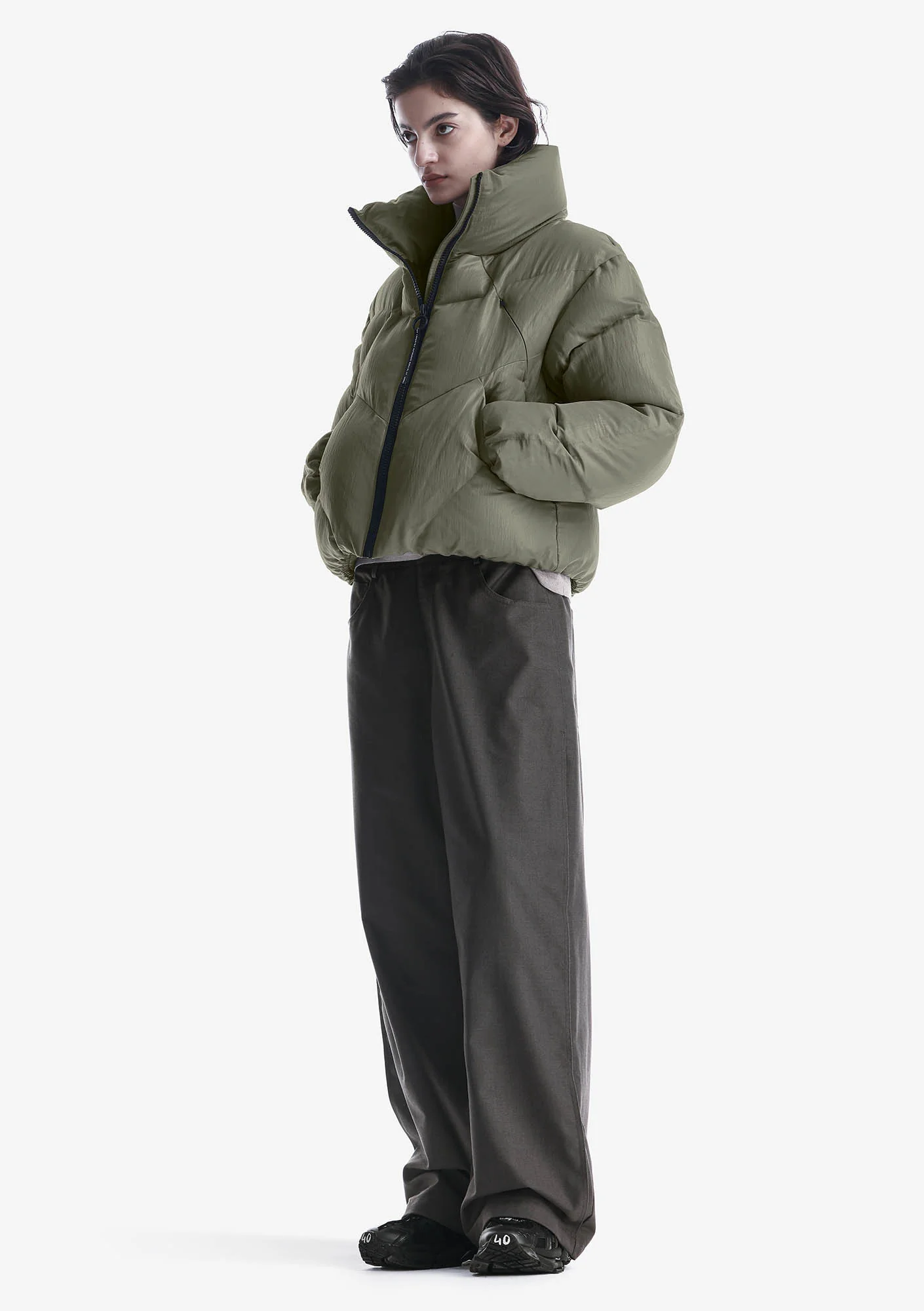 NEBULA Short Puffer Jacket Qw531 - Image 4