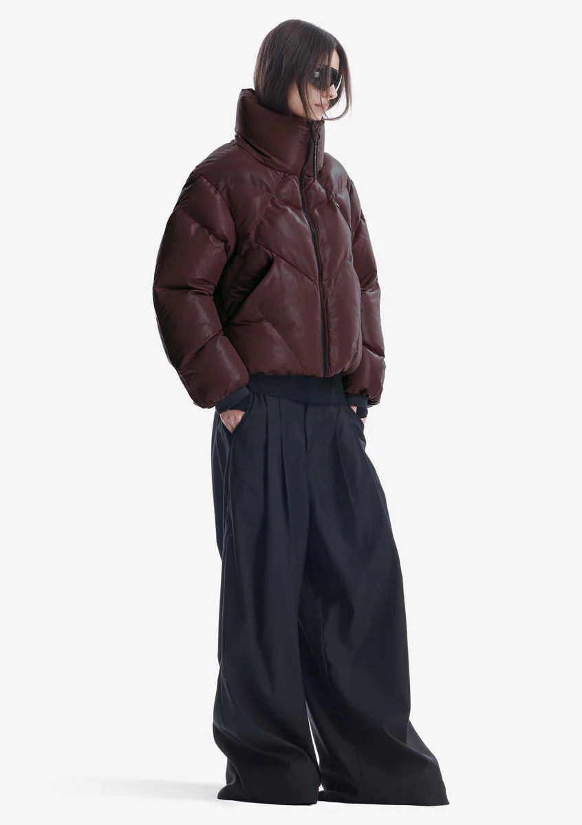 NEBULA Short Puffer Jacket Qw531 - Image 40
