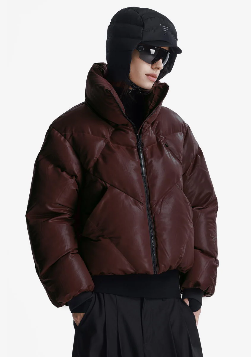 NEBULA Short Puffer Jacket Qw531 - Image 46