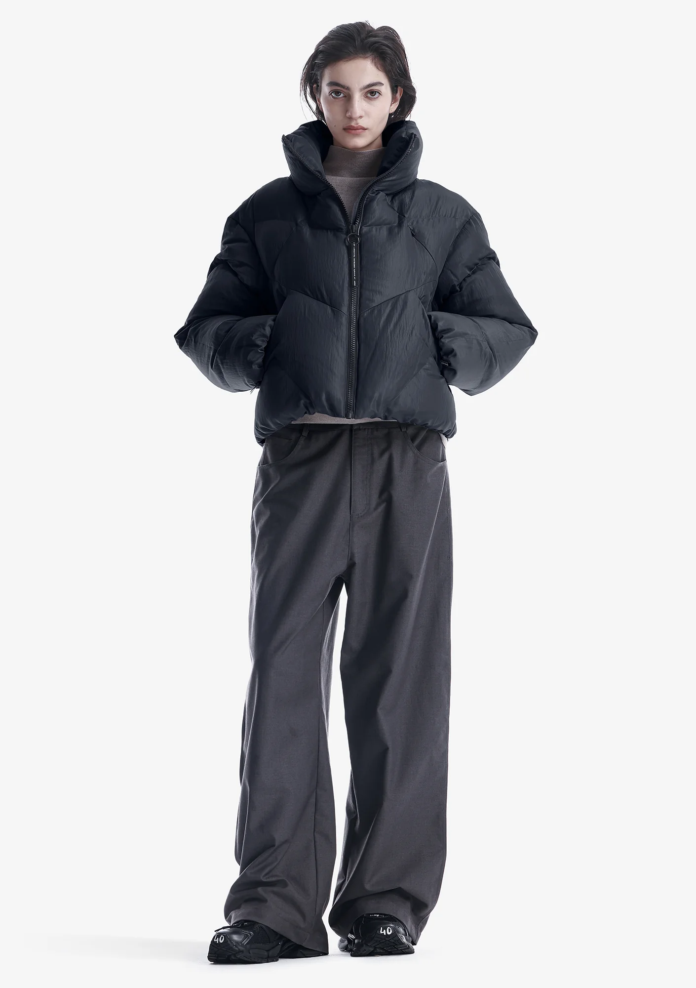 NEBULA Short Puffer Jacket Qw531 - Image 59