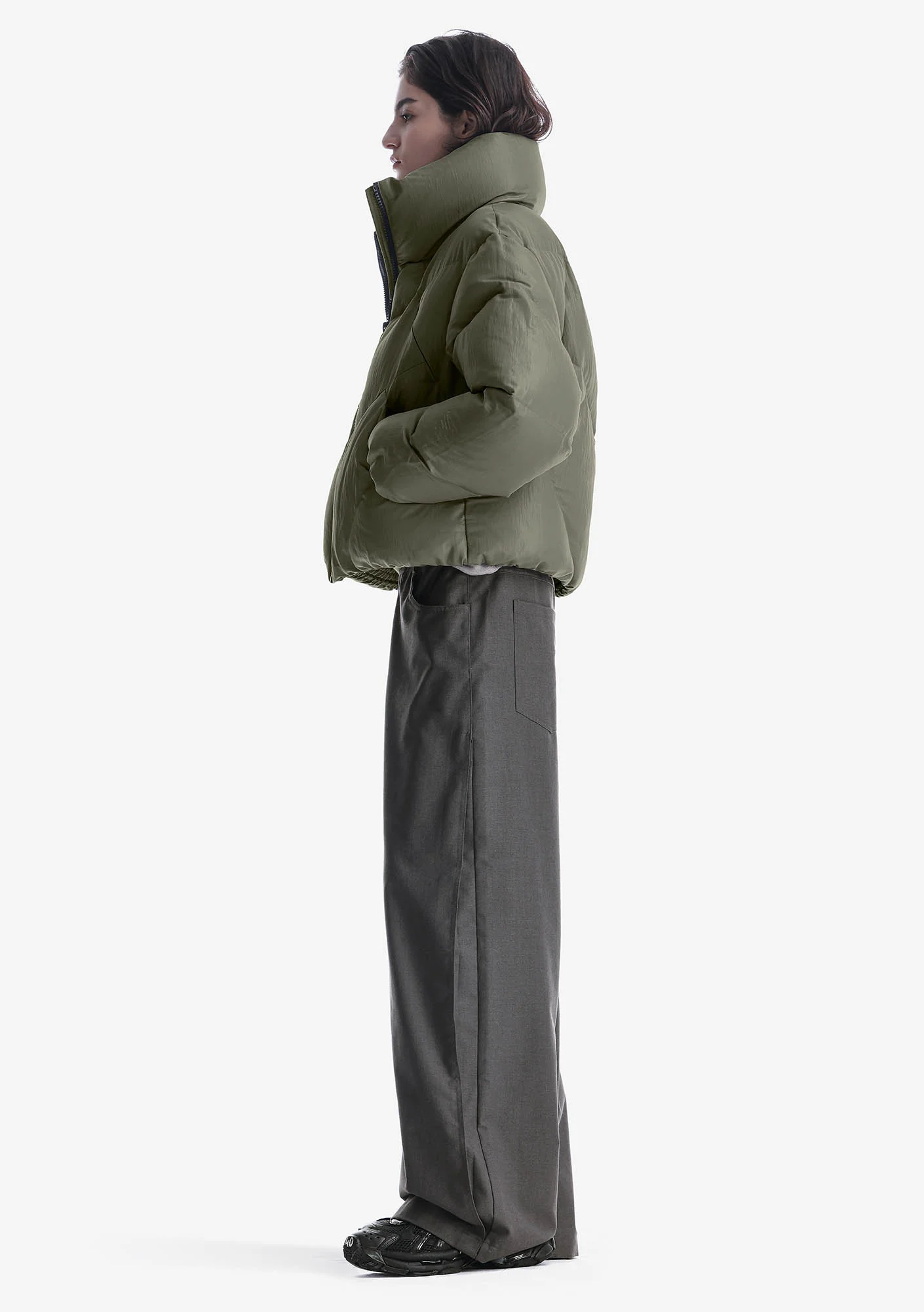 NEBULA Short Puffer Jacket Qw531 - Image 6