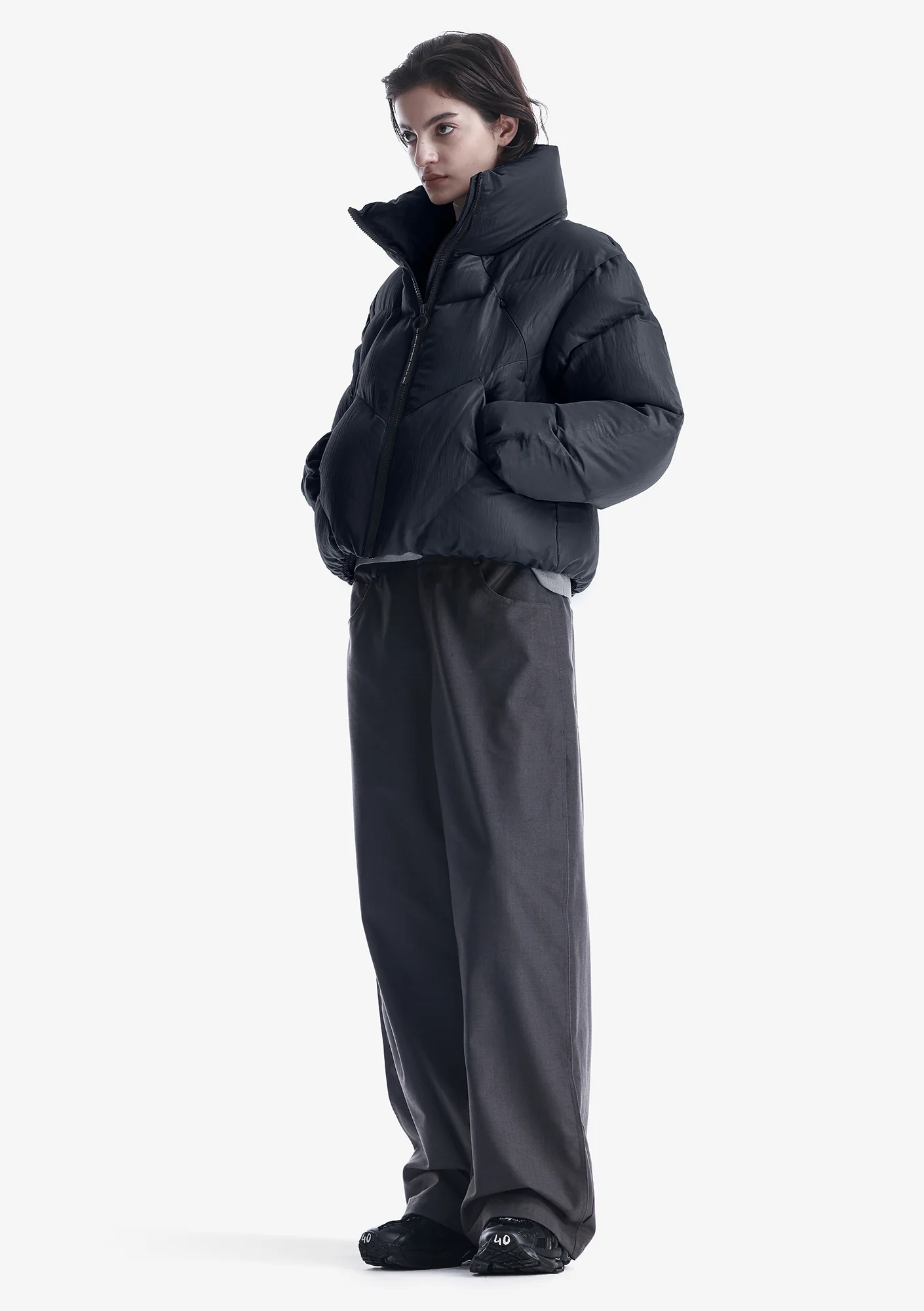 NEBULA Short Puffer Jacket Qw531 - Image 60