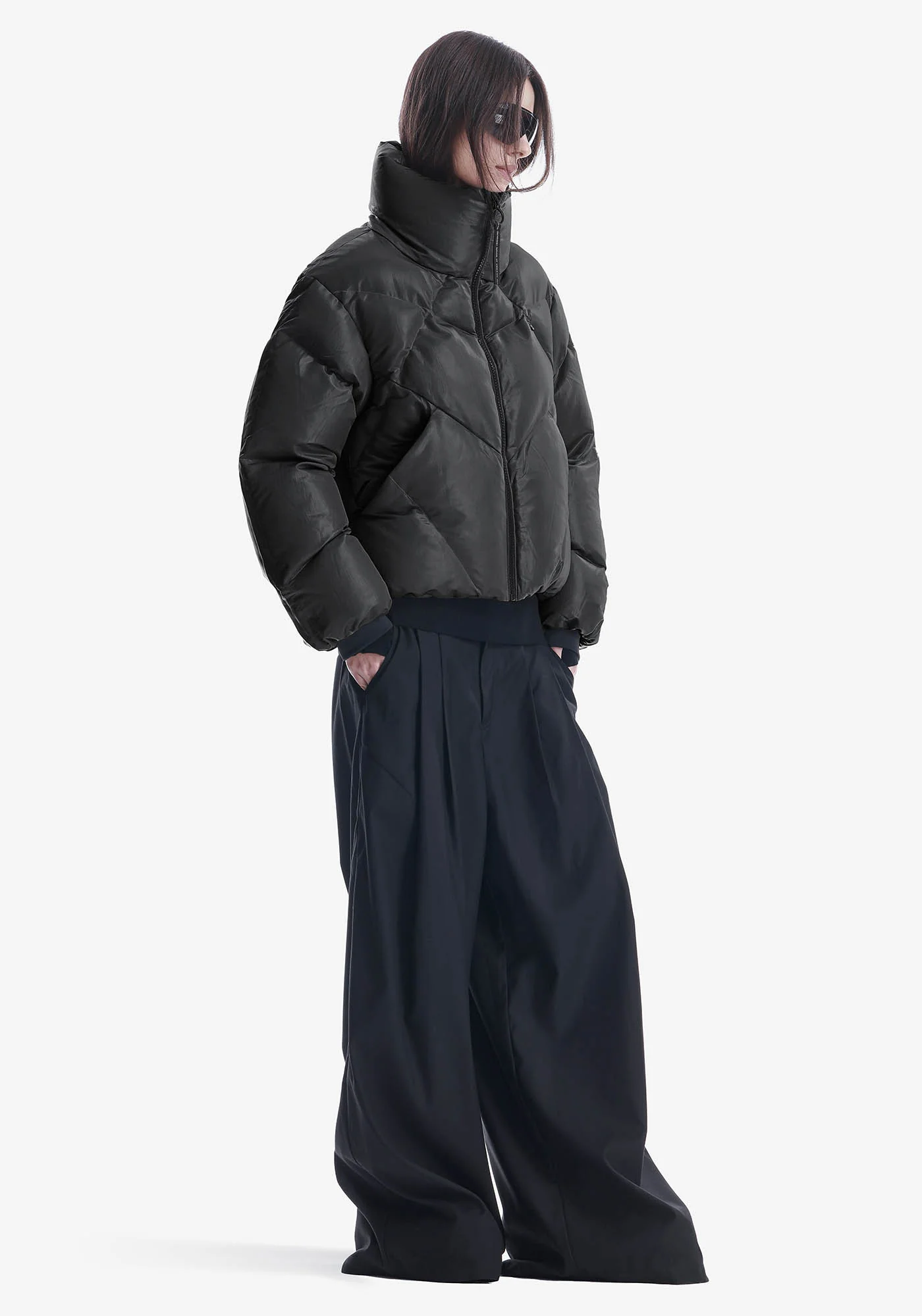 NEBULA Short Puffer Jacket Qw573 - Image 3