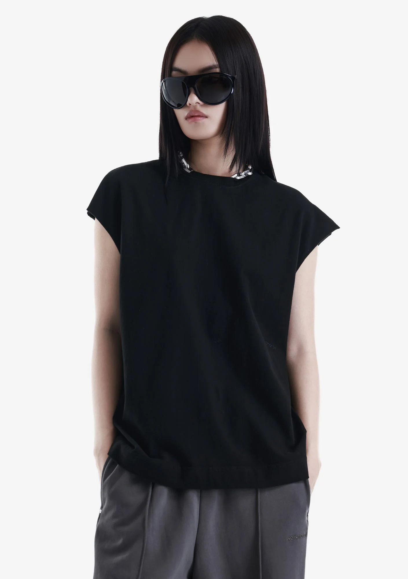 KHURU Sleeveless T-Shirt  Tw143 - Image 30