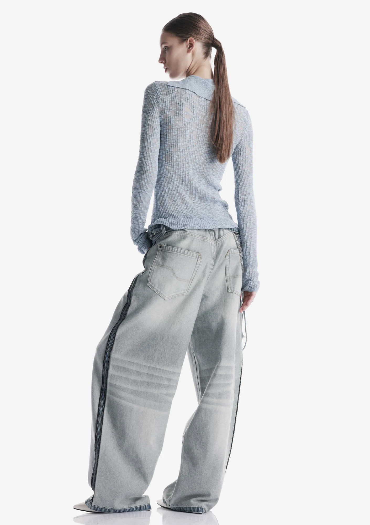 THETA Spread Collar Sweater Sw44 - Image 18