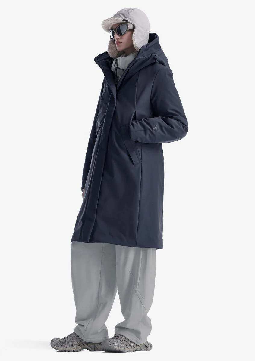 GAIA Technical Fabric Long Parka Qw534 - Image 19