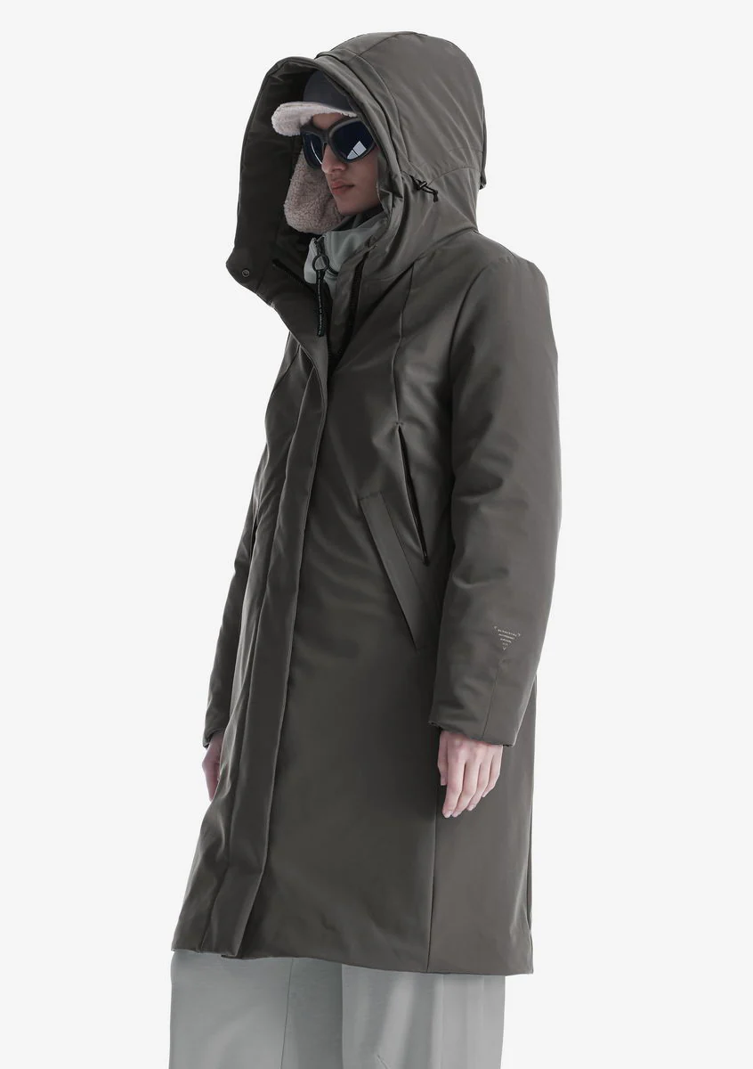 GAIA Technical Fabric Long Parka Qw534 - Image 37