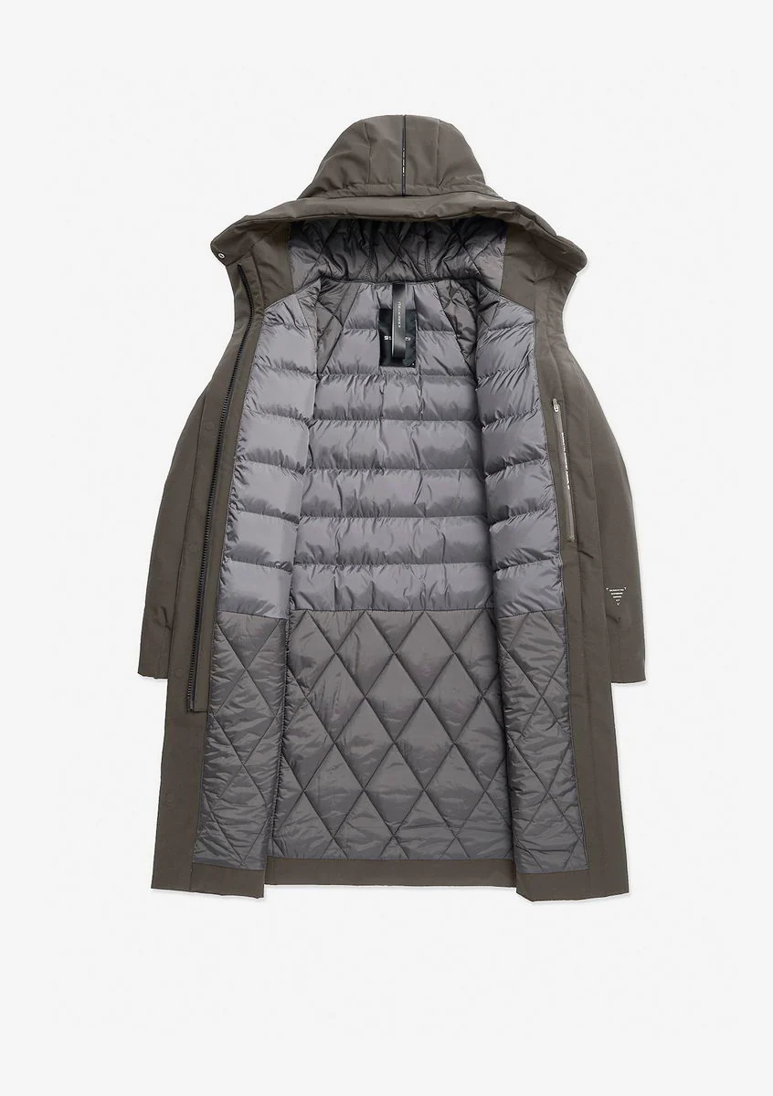 GAIA Technical Fabric Long Parka Qw534 - Image 39