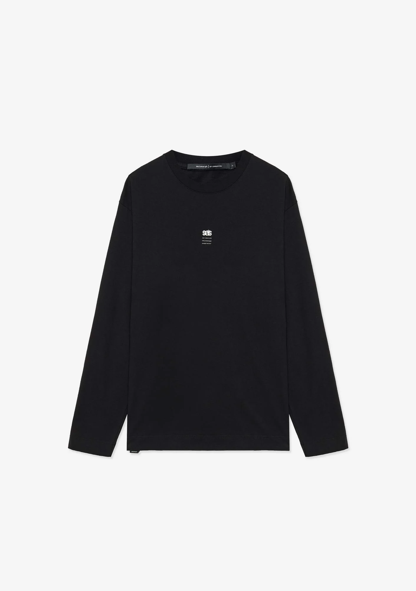 Tonal Logo Longsleeve T-Shirt Tu125 - Image 11