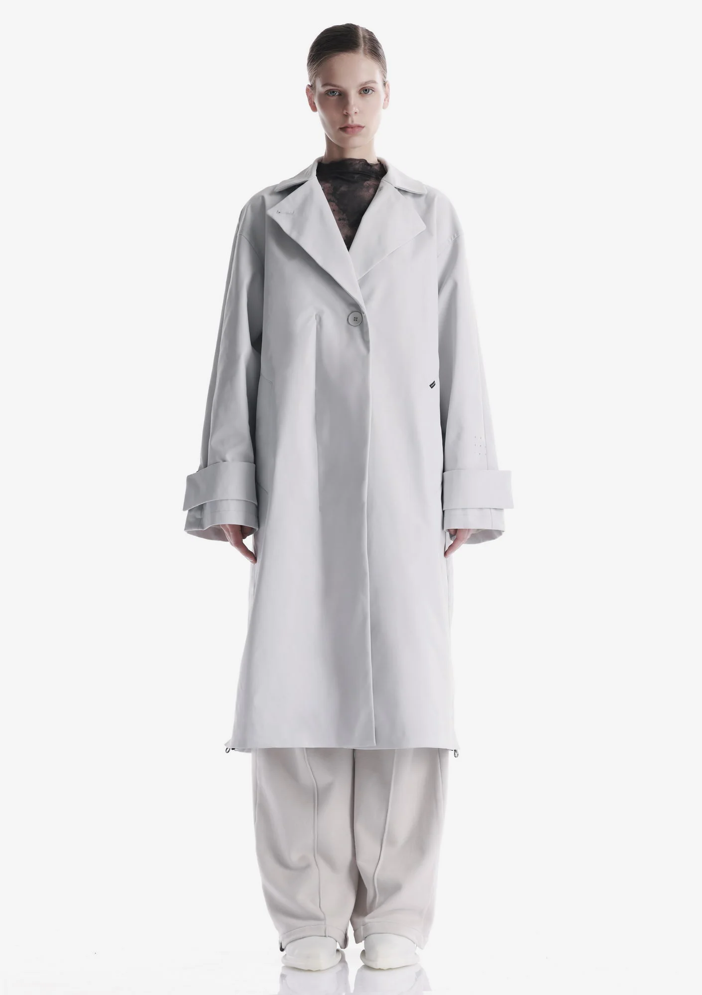MASARU Trench Coat Qw569 - Image 16