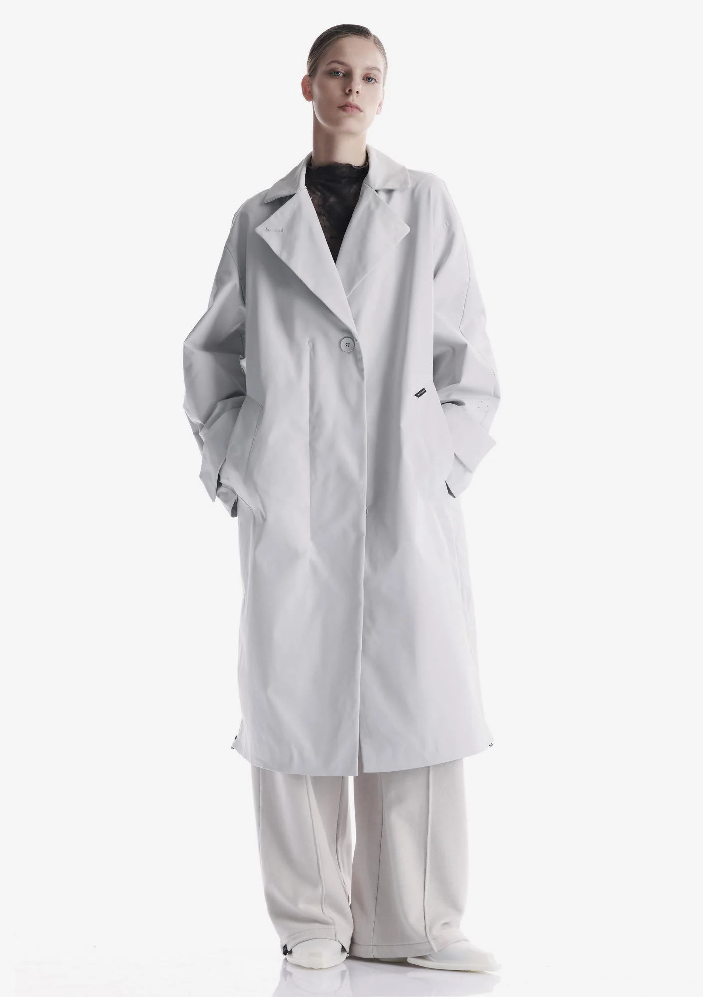 MASARU Trench Coat Qw569 - Image 17