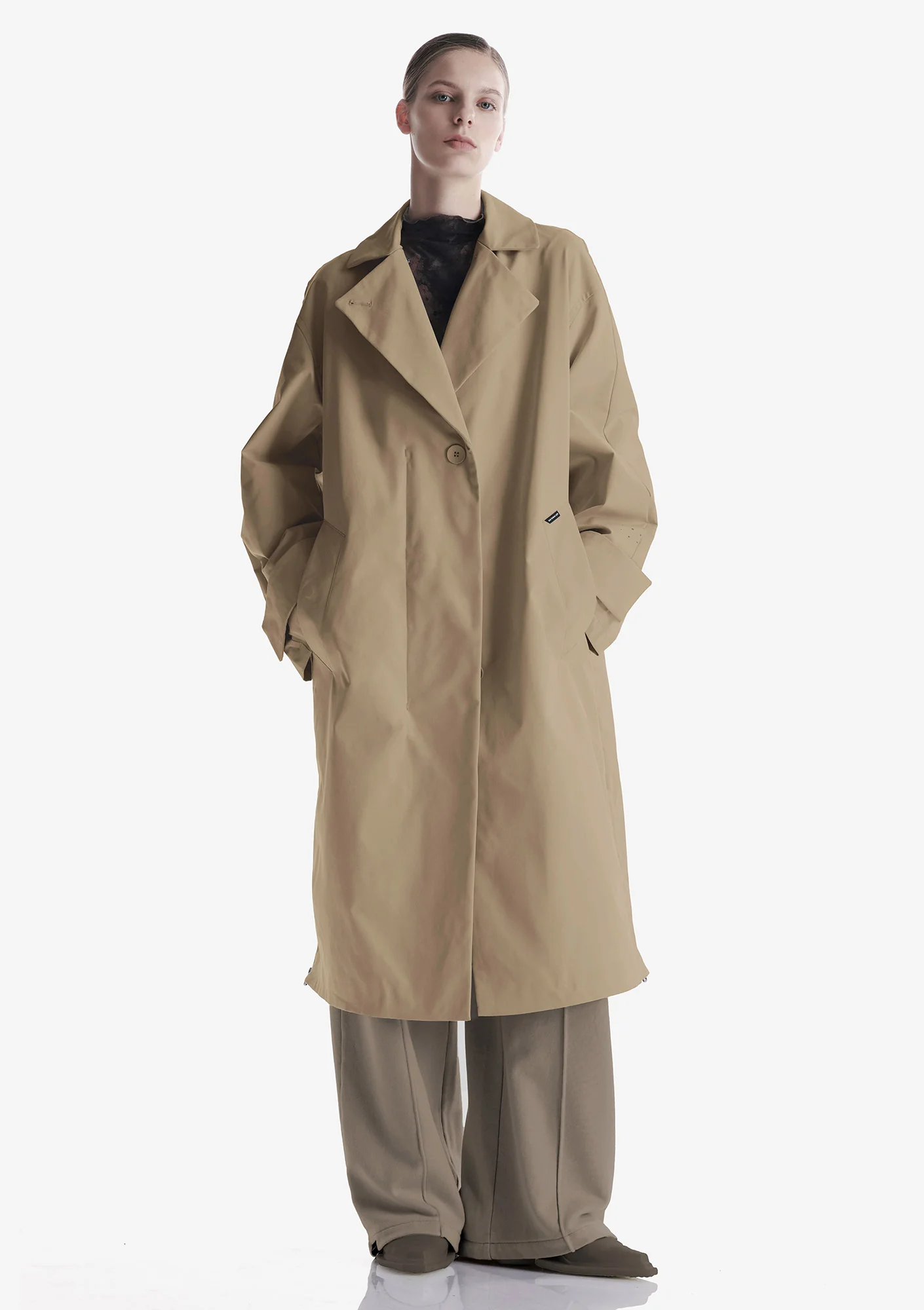 MASARU Trench Coat Qw569 - Image 32