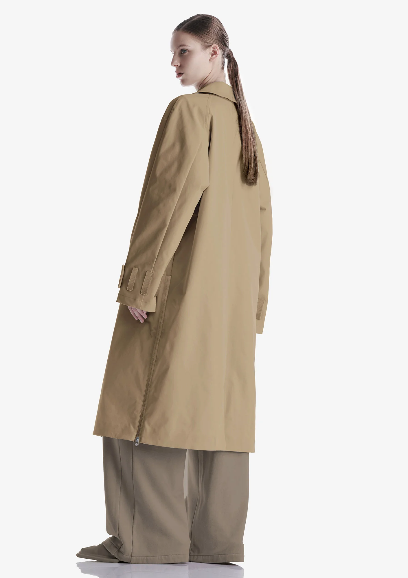 MASARU Trench Coat Qw569 - Image 35