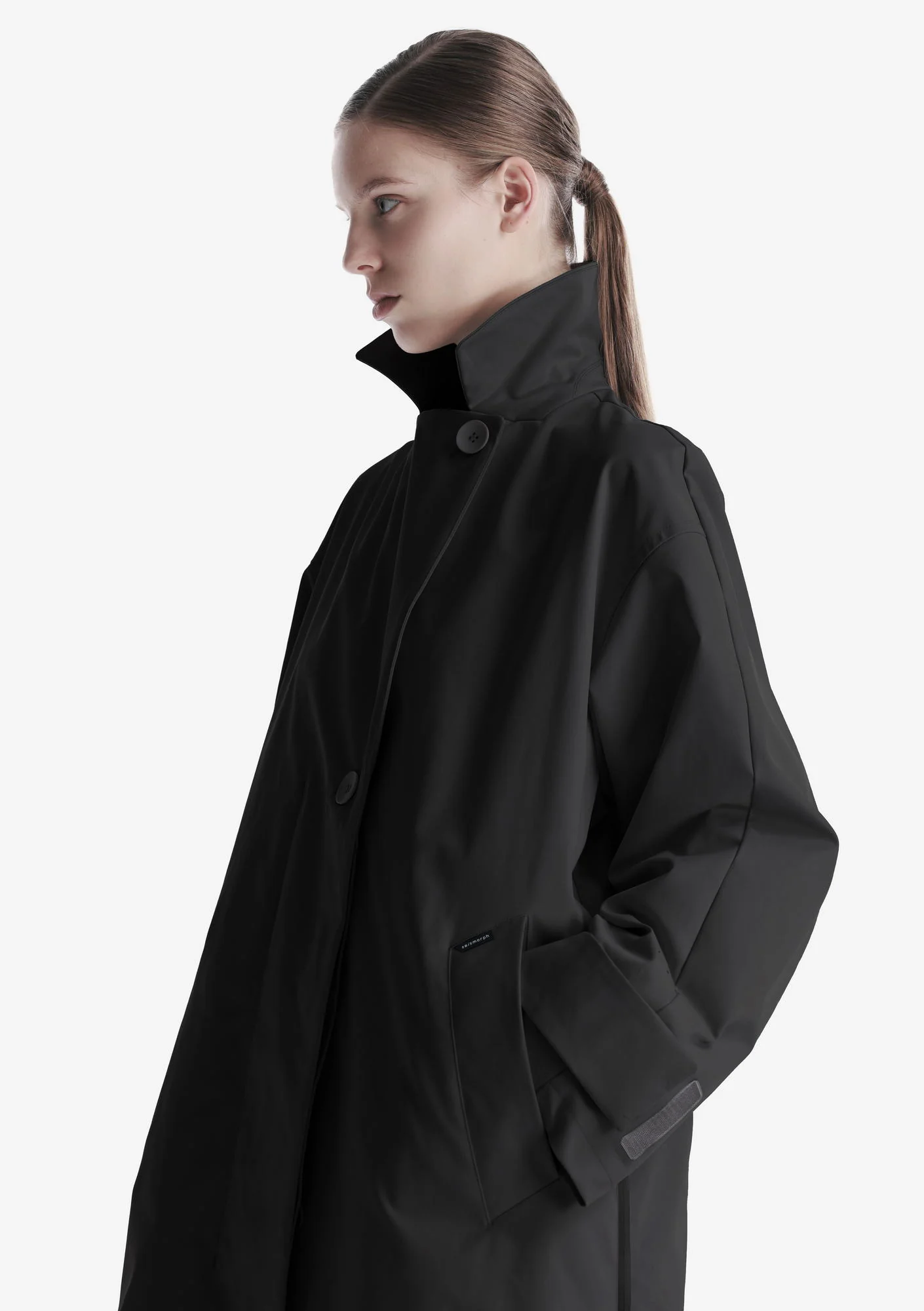 MASARU Trench Coat Qw569 - Image 7