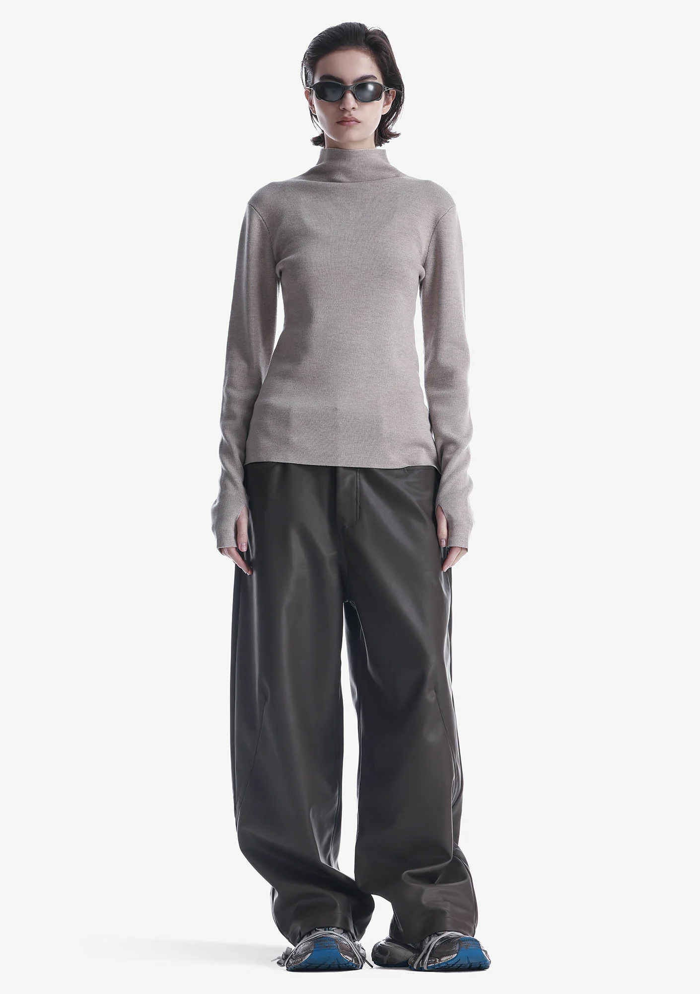 HASSIUM Turtleneck Knit Sweatshirt Sw42 - Image 16