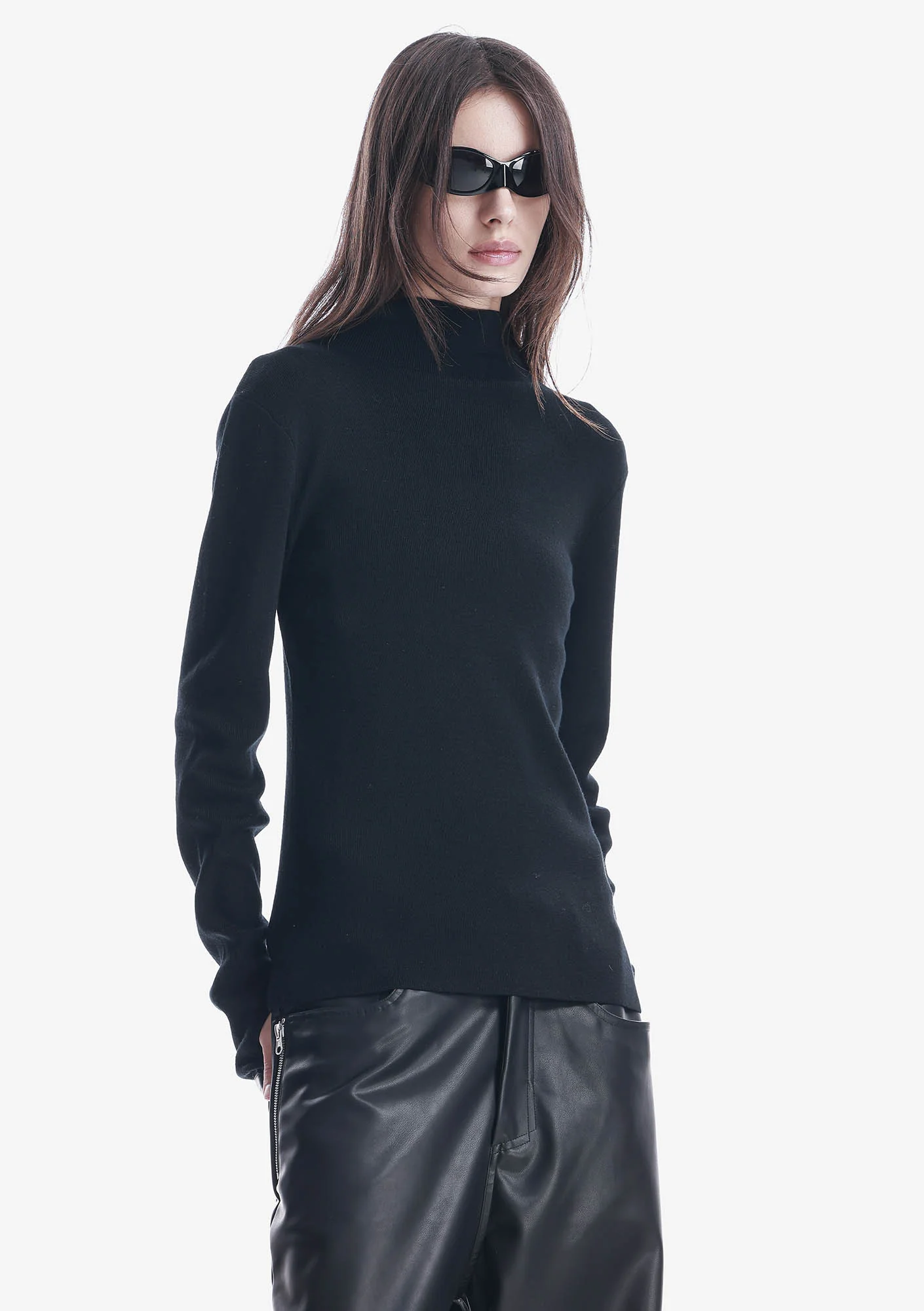 HASSIUM Turtleneck Knit Sweatshirt Sw42 - Image 6