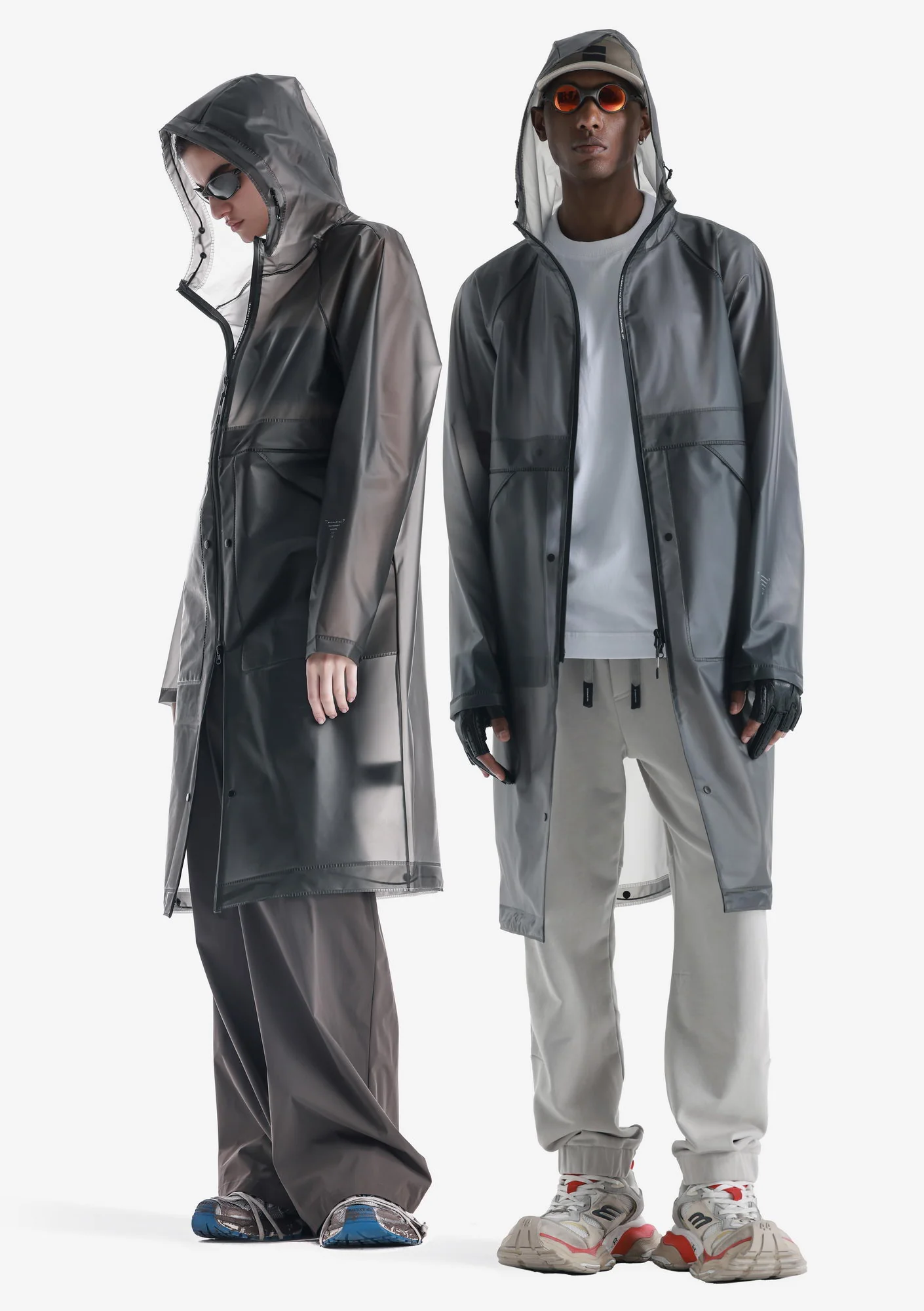 TETHYS Welded Transformable Raincoat Qu575
